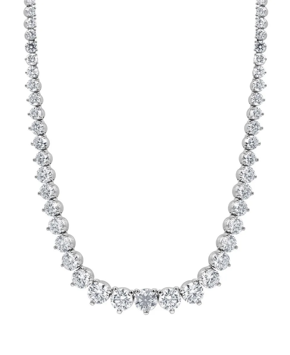 badgley-mischka-jewelry-15cttw-diamant-collier-wei-gold-14k image 1