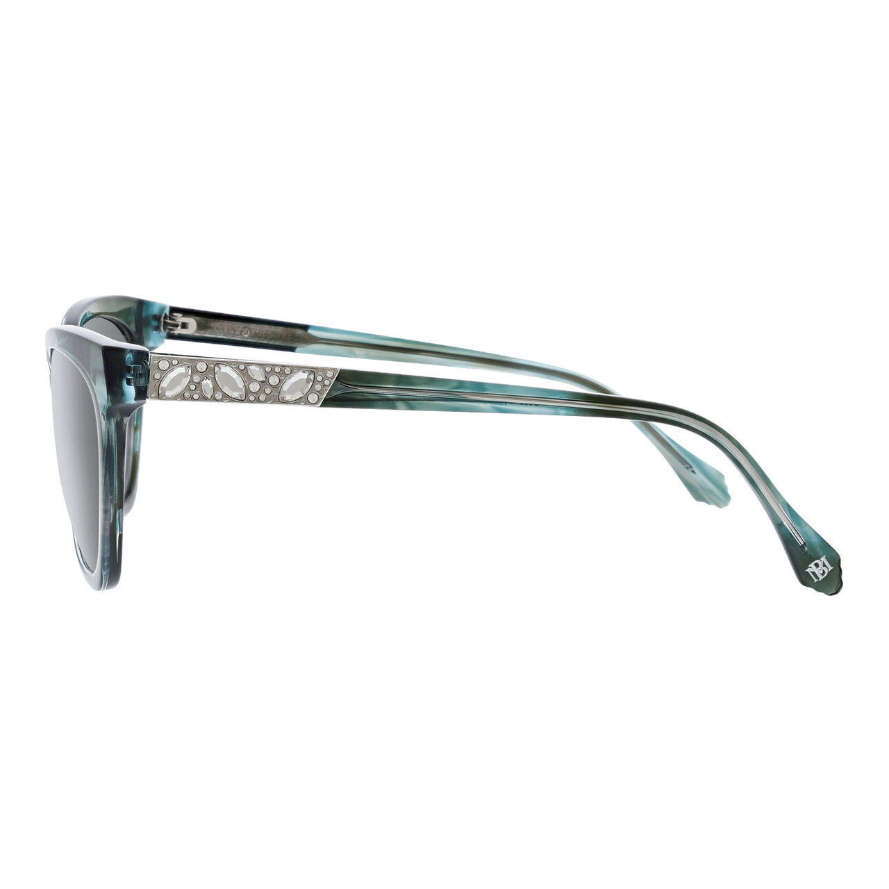 badgley-mischka-vienne-sonnenbrille-acetat-schwarz-kristall image 4