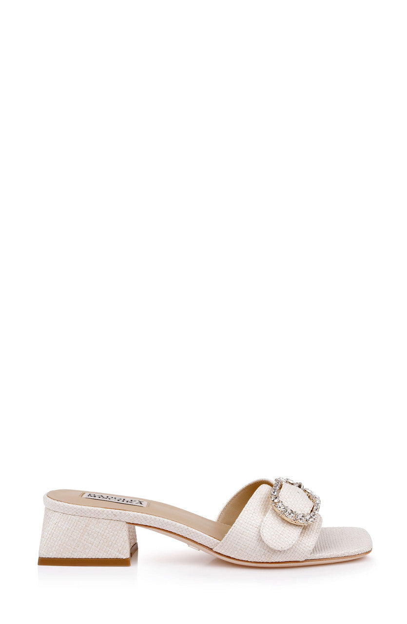 badgley-mischka-odalys-slide-sandale-chalk-blockabsatz-40mm image 2