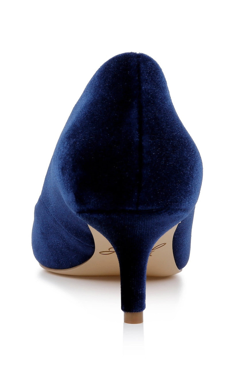 badgley-mischka-enola-jw5630-samt-pumps-navy-kittenabsatz image 7