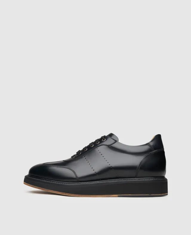 heinrich-dinkelacker-london-sneaker-c-cordovan-schwarz image 1