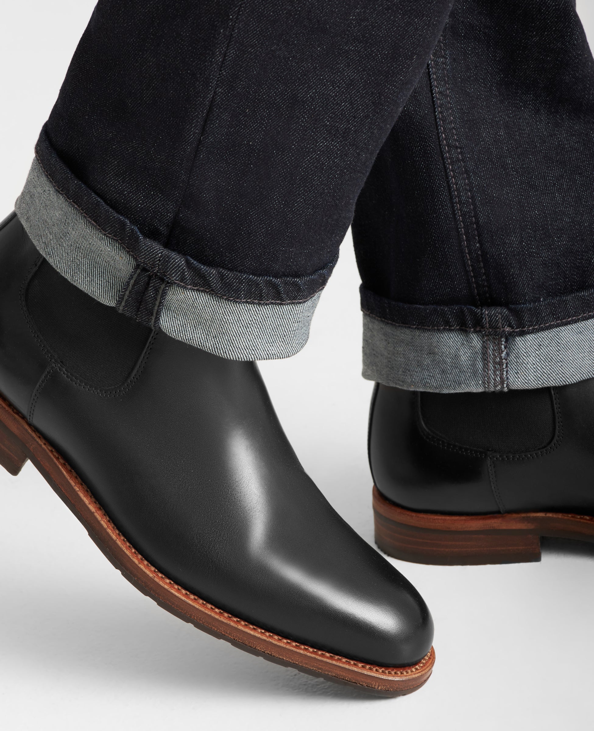 heinrich-dinkelacker-luzern-plain-bc-chelsea-boot-schwarz image 7