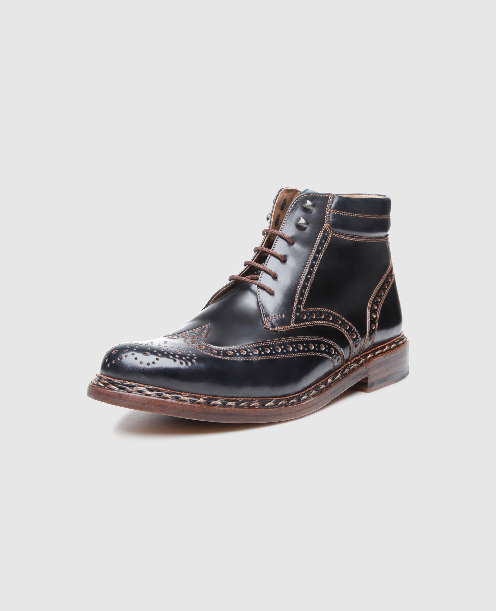 heinrich-dinkelacker-buda-full-brogue-c-boot-schwarz-cordovan image 2