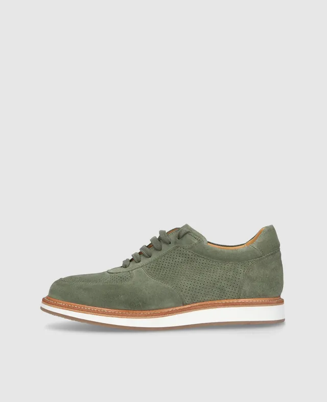 heinrich-dinkelacker-london-sneaker-v-sneaker-gr-n-velours image 1