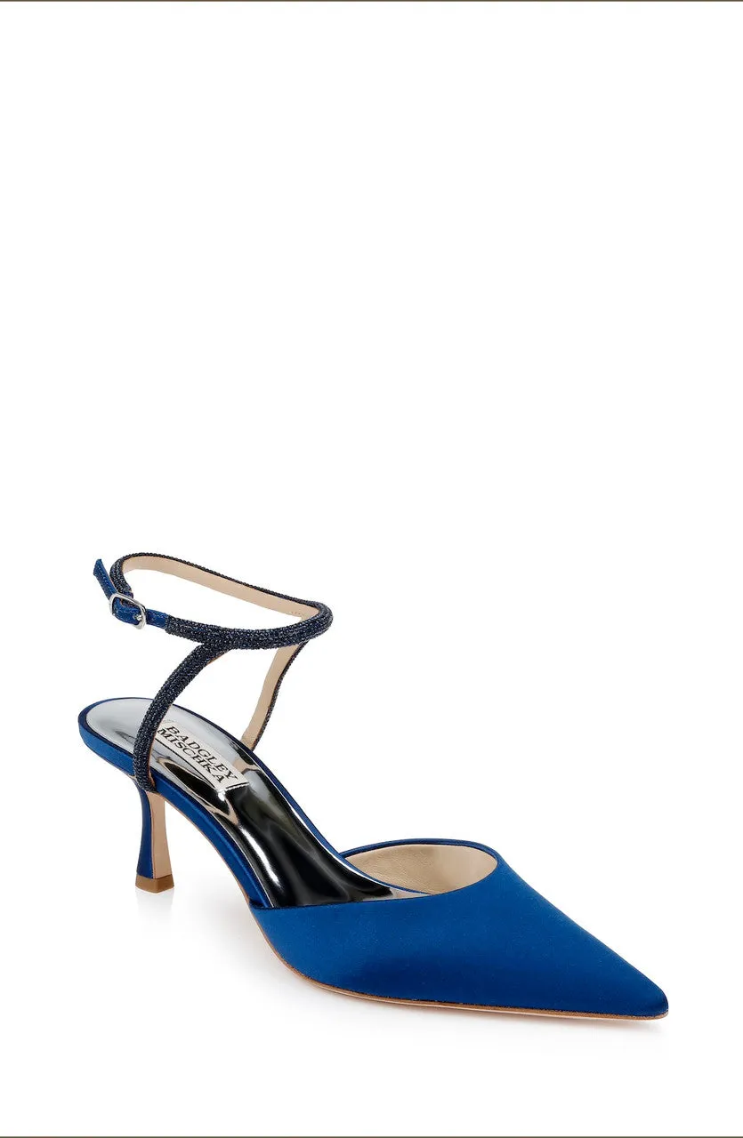 badgley-mischka-autumn-mp7534-pumps-wei-satin-kitten-absatz image 1