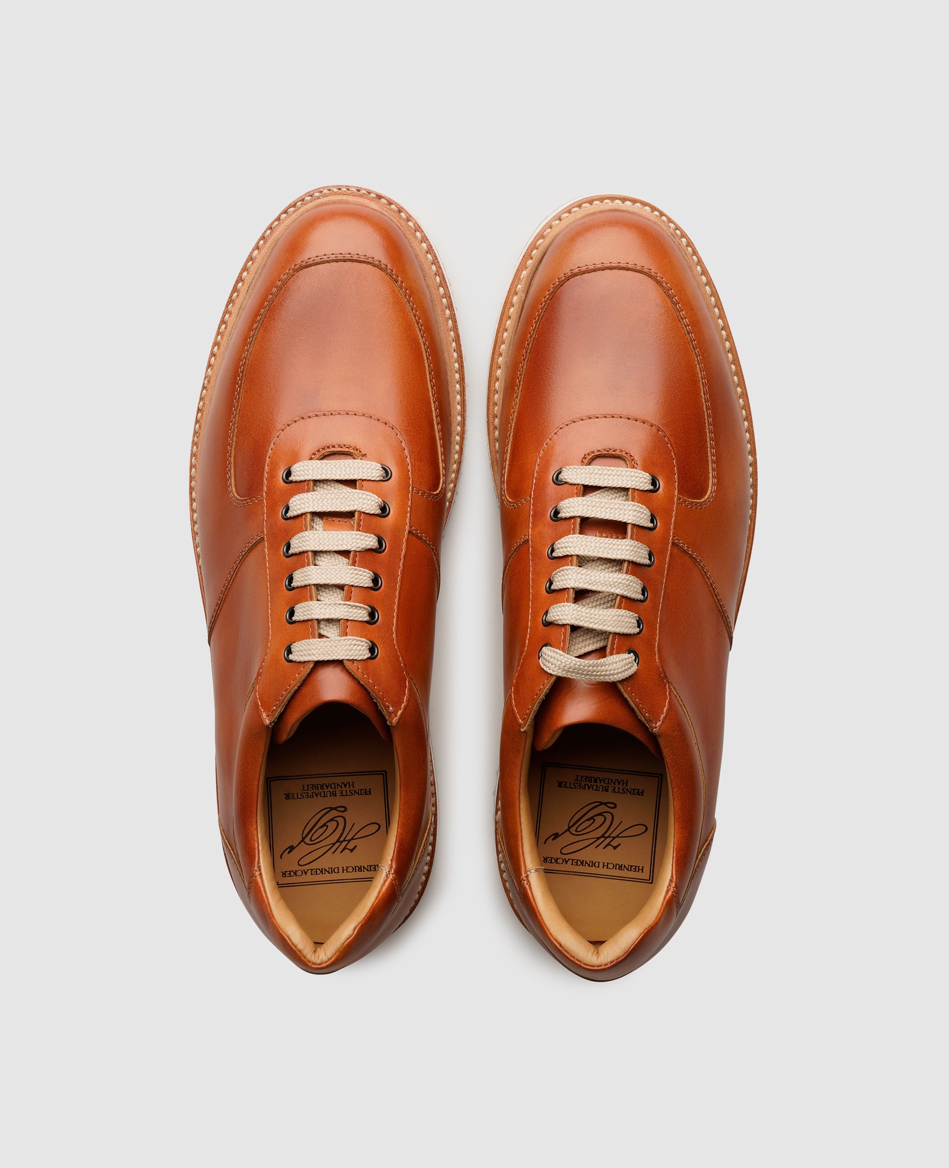 heinrich-dinkelacker-london-sneaker-tc-cognac-sneaker-rahmengen-ht image 6