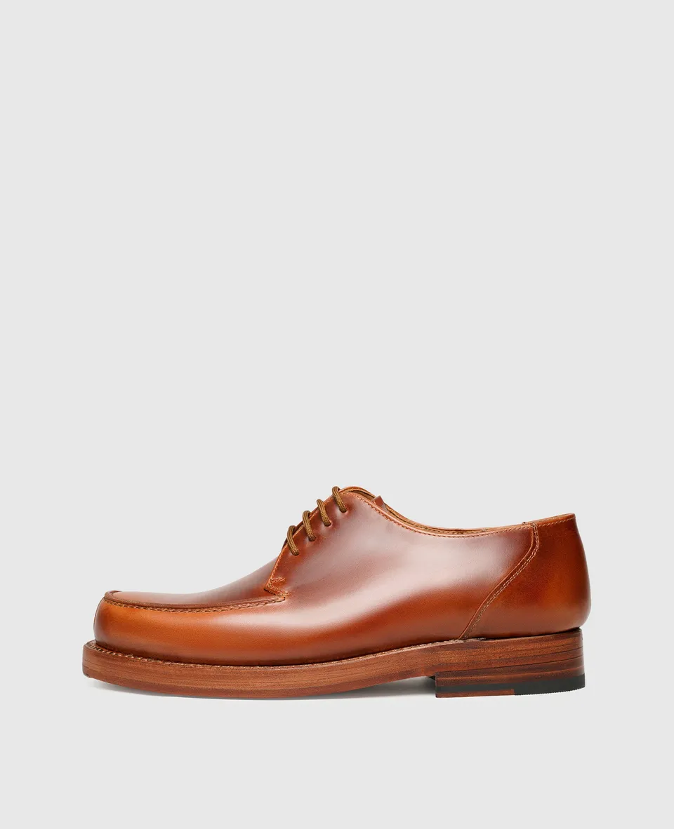 heinrich-dinkelacker-rio-plain-ma-norweger-amber-glattleder image 1