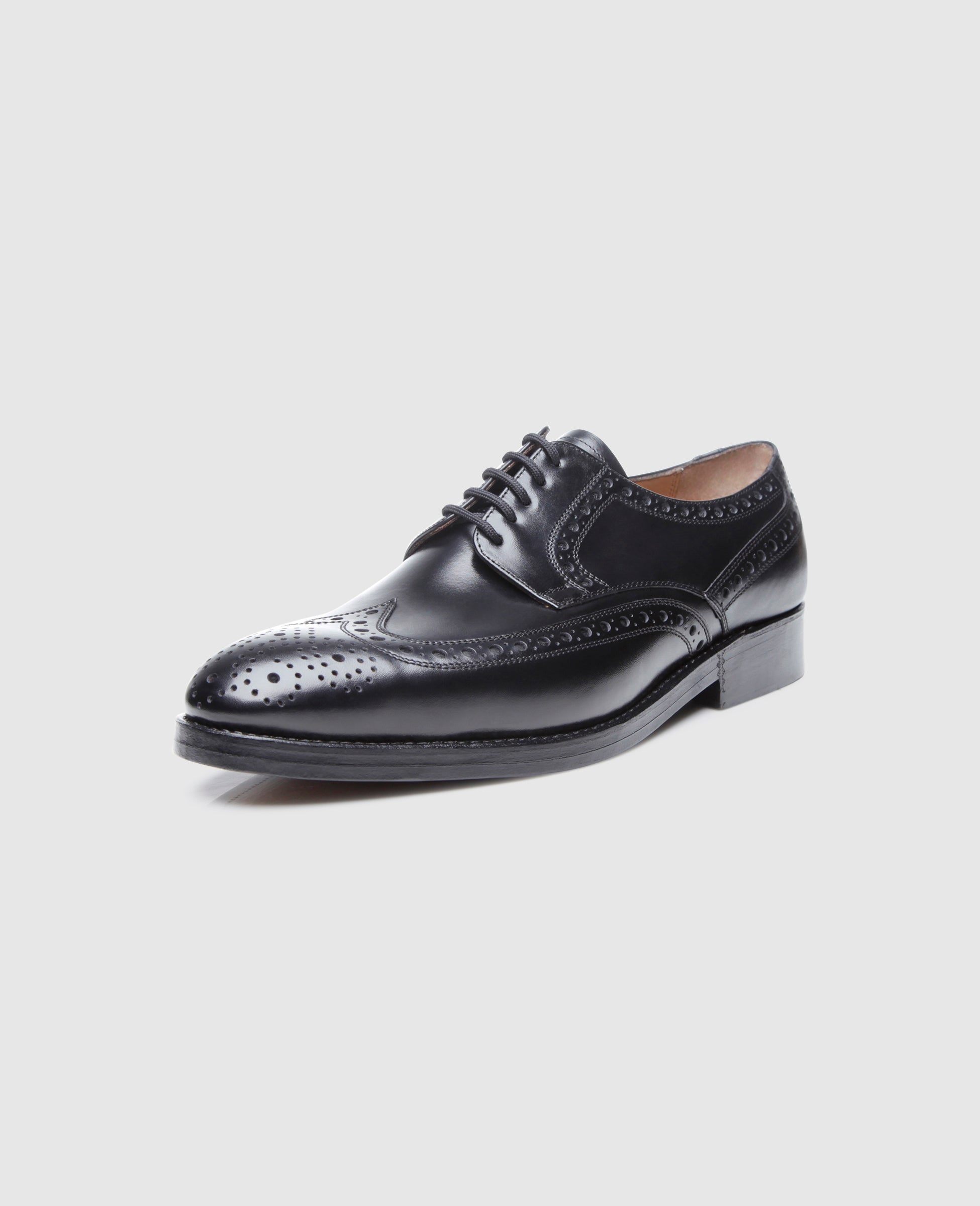 heinrich-dinkelacker-luzern-full-brogue-ac-herrenschuh-schwarz-kalbsleder image 2