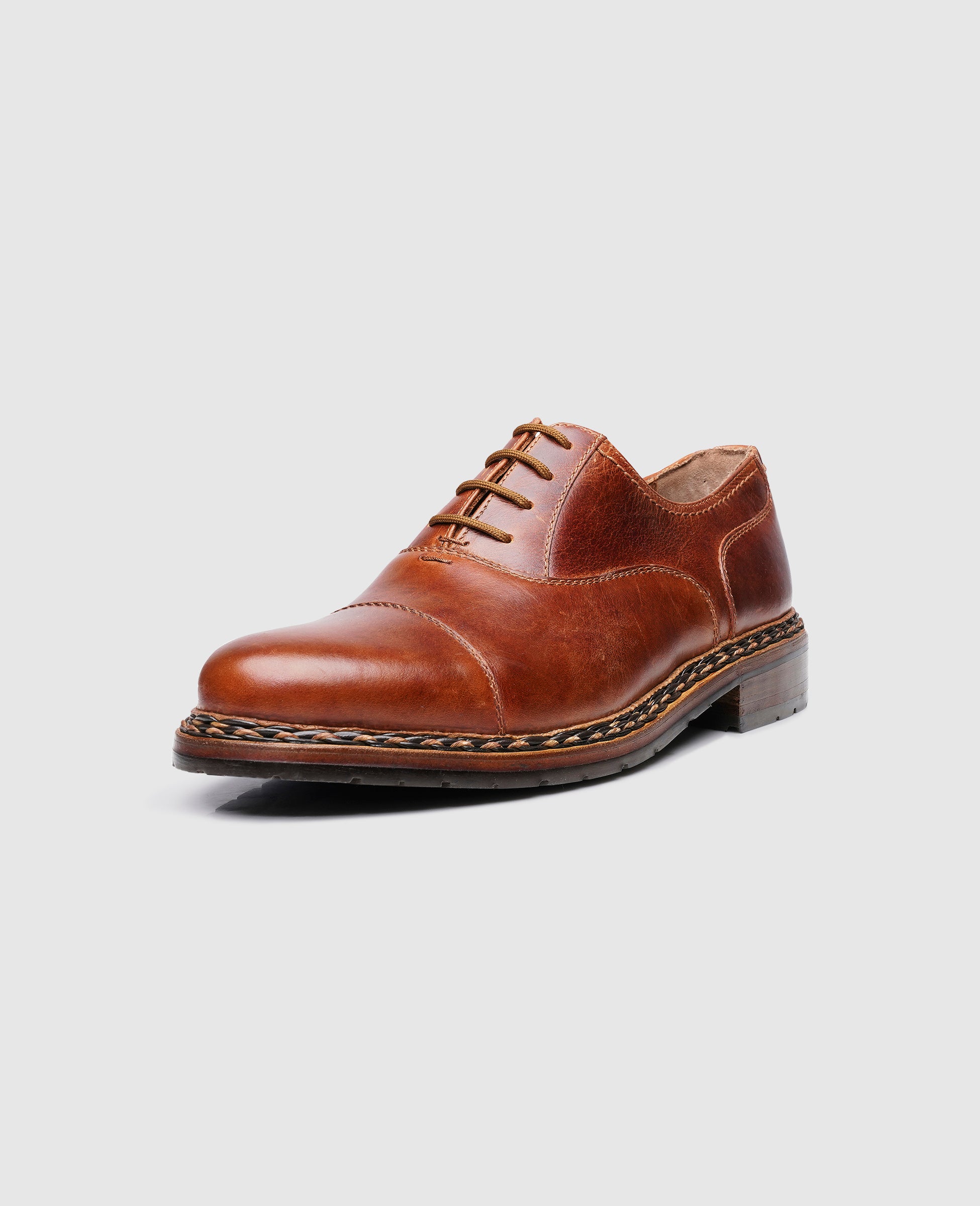 heinrich-dinkelacker-buda-captoe-ma-oxford-amber-mambo-leder image 2