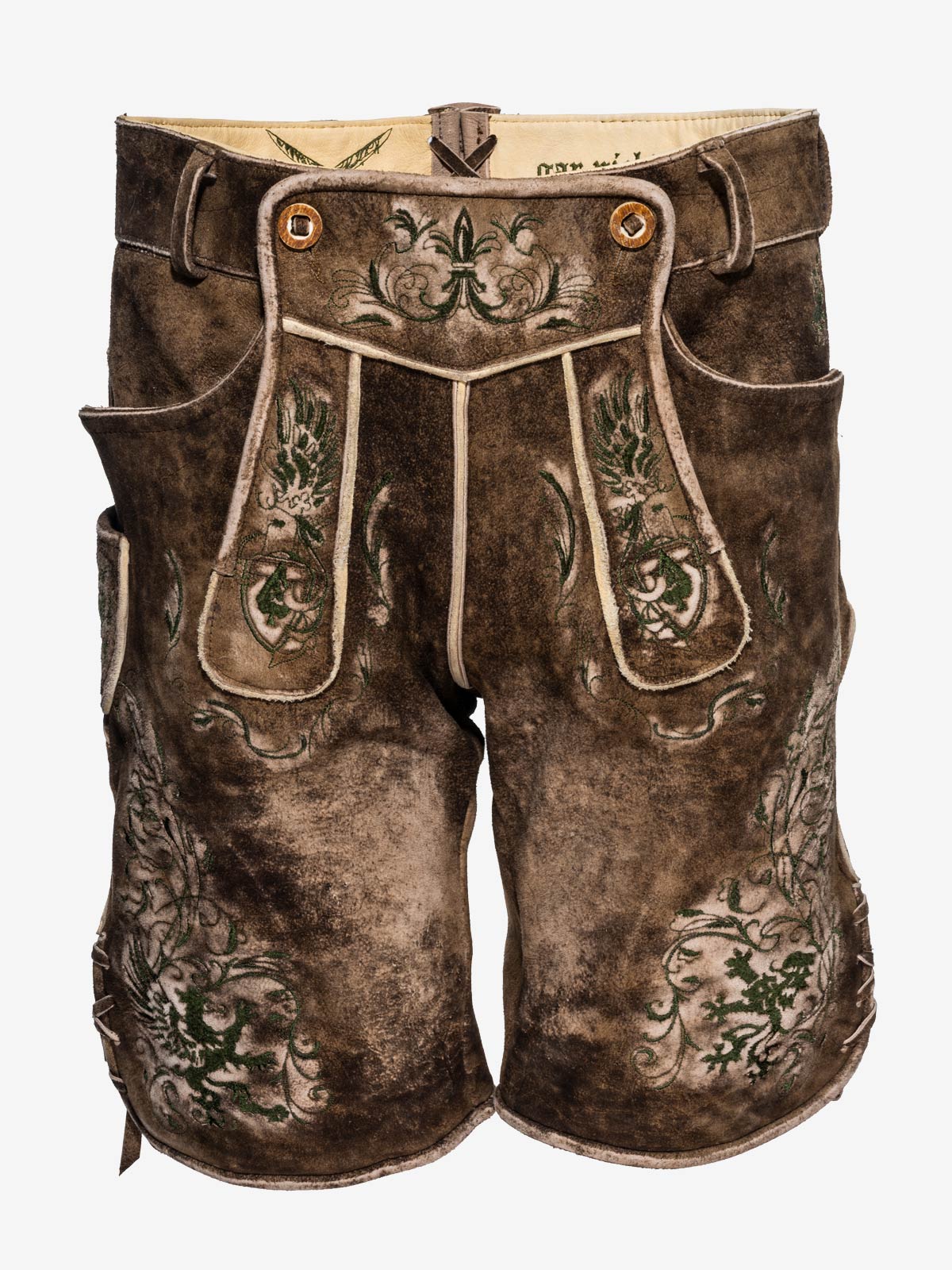 himmel-arsch-zwirn-sonntagshose-ungewachst-lederhose-mit-g-rtel image 2