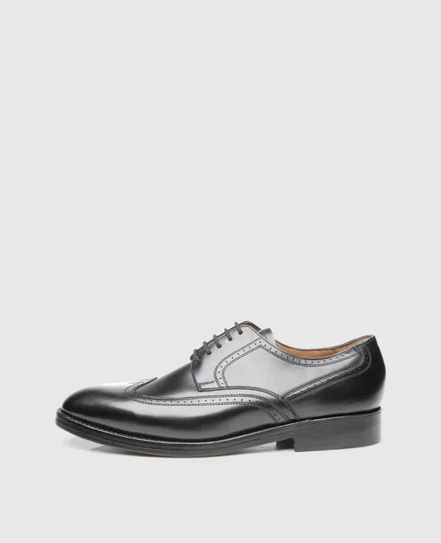 heinrich-dinkelacker-luzern-full-brogue-bc-derby-schwarz image 1