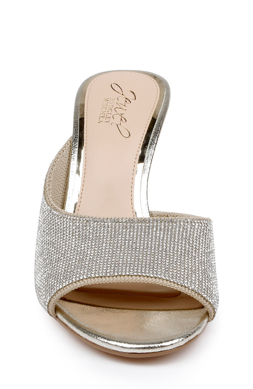 badgley-mischka-haya-mules-metallic-light-gold-kristall-75mm image 4