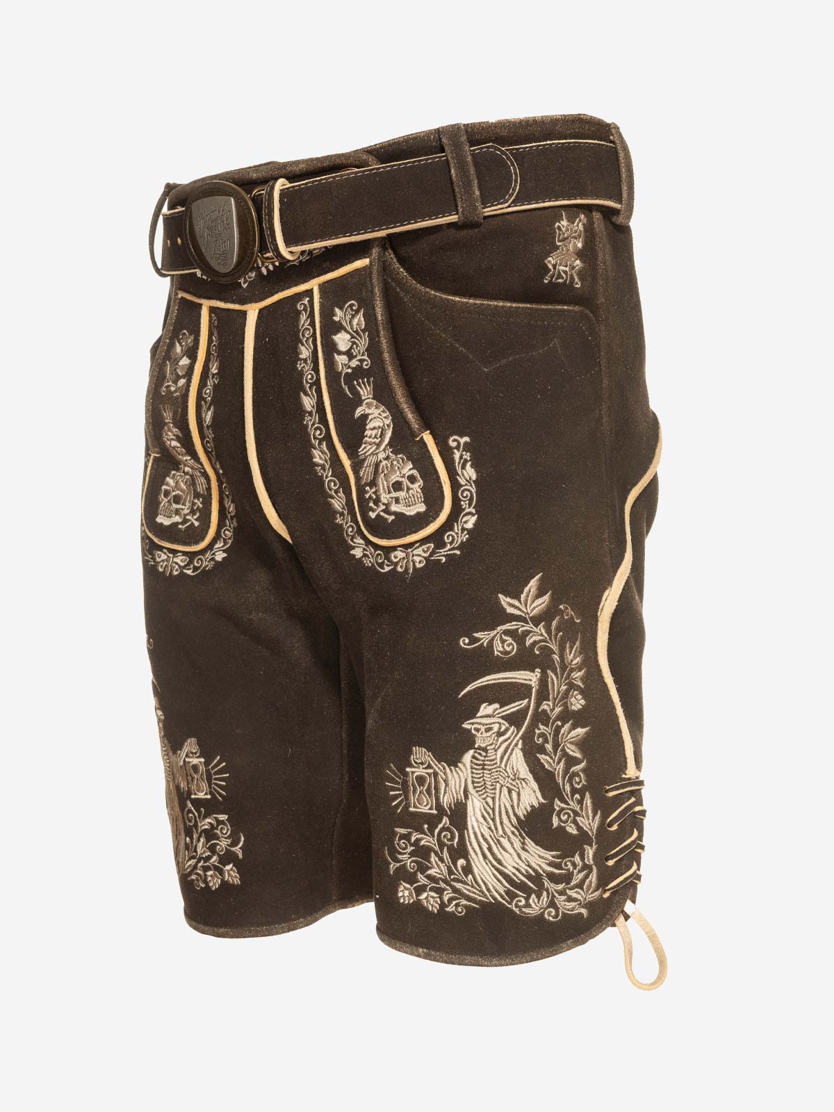 himmel-arsch-zwirn-boandl-zwanziger-s-misch-lederhose-mit-g-rtel image 2
