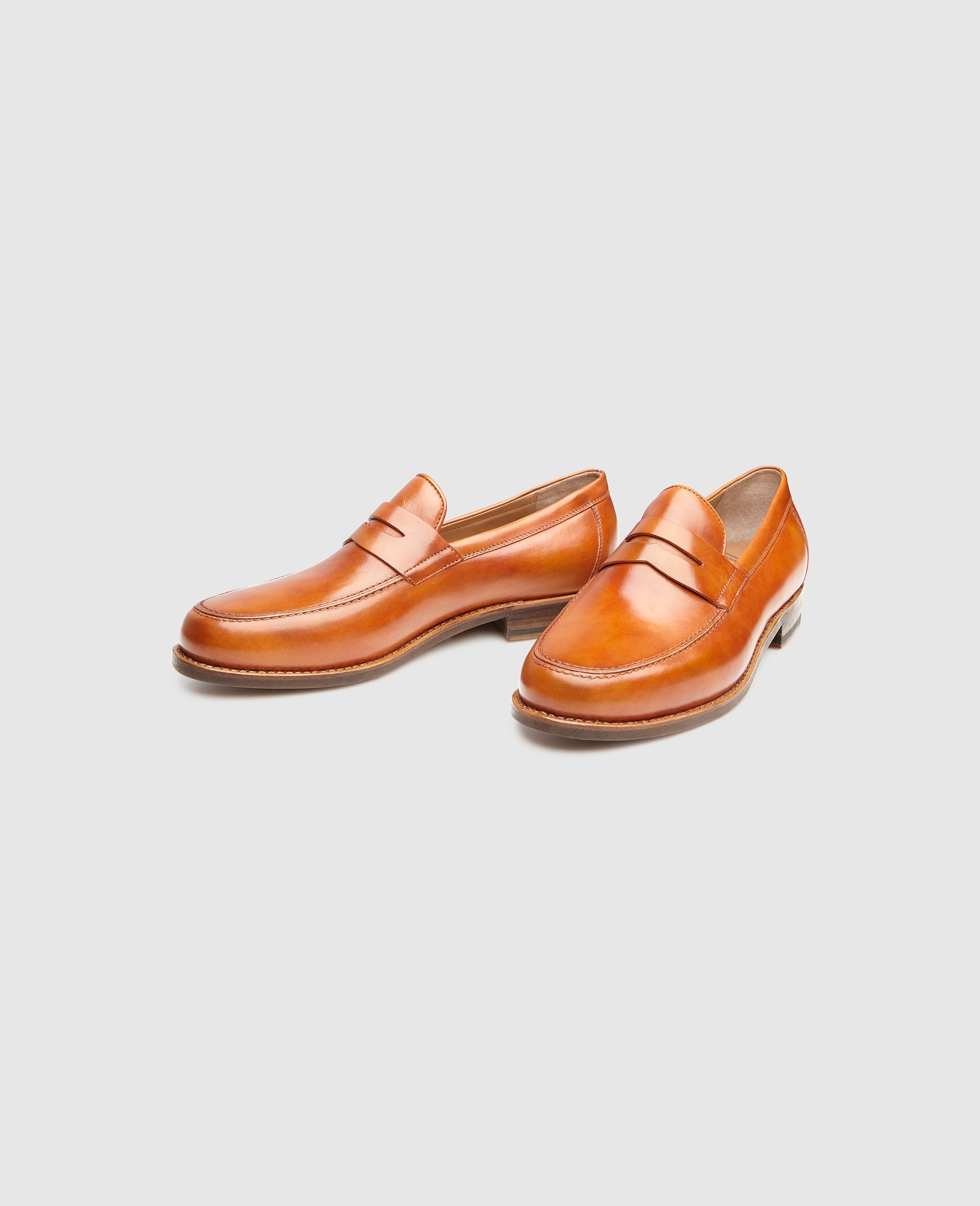 heinrich-dinkelacker-wien-plain-tc-penny-loafer-cognac-leder image 7