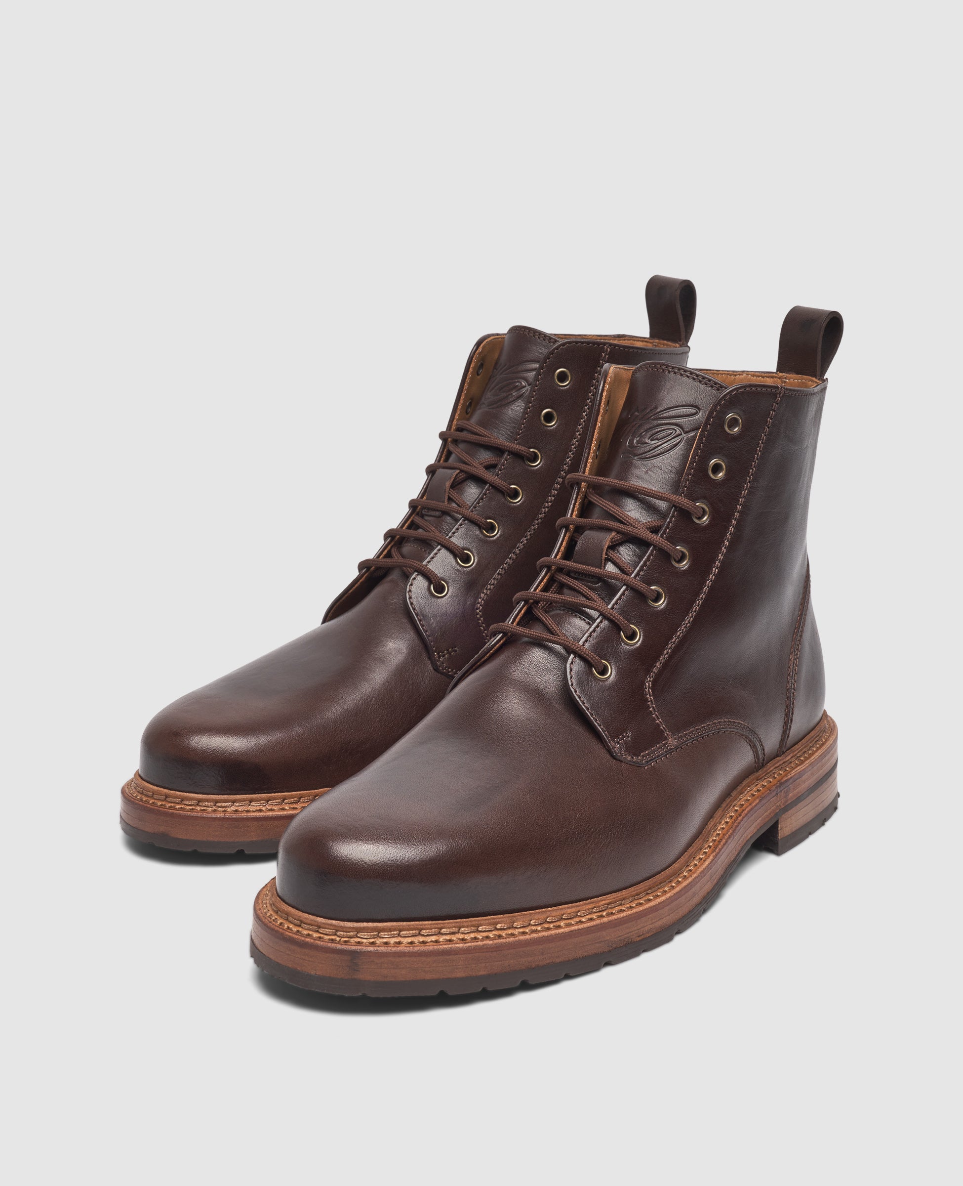 heinrich-dinkelacker-buda-plain-bc-derby-boot-schwarzbraun image 2