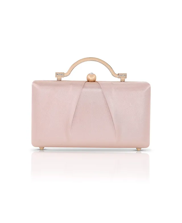 badgley-mischka-emma-minaudiere-clutch-schwarz-satin-box image 1