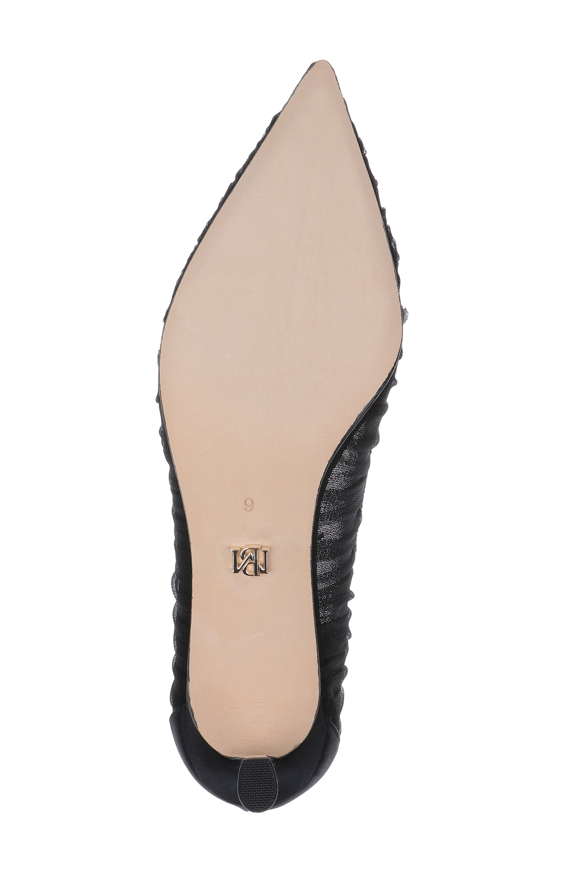 badgley-mischka-raylee-pumps-schwarz-satin-spitze-zehe image 6