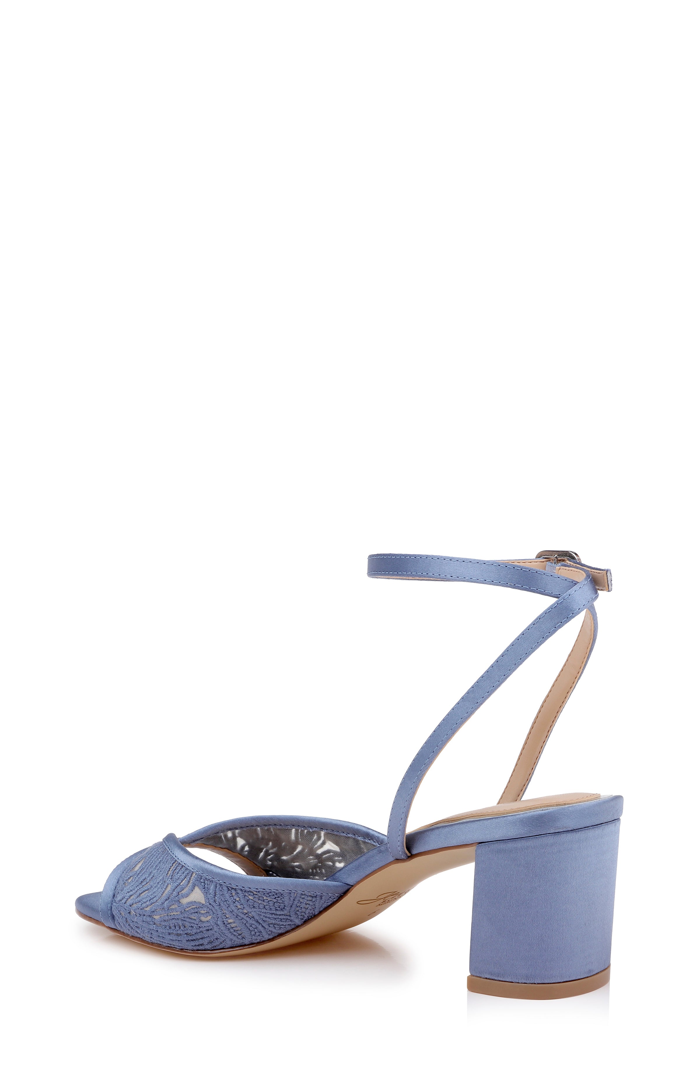 badgley-mischka-zaira-riemchensandalen-schwarz-satin-55mm image 3