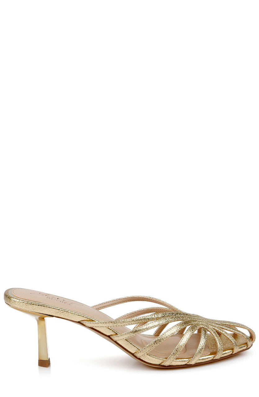badgley-mischka-ilaria-mule-gold-textil-glitzer-65mm image 2