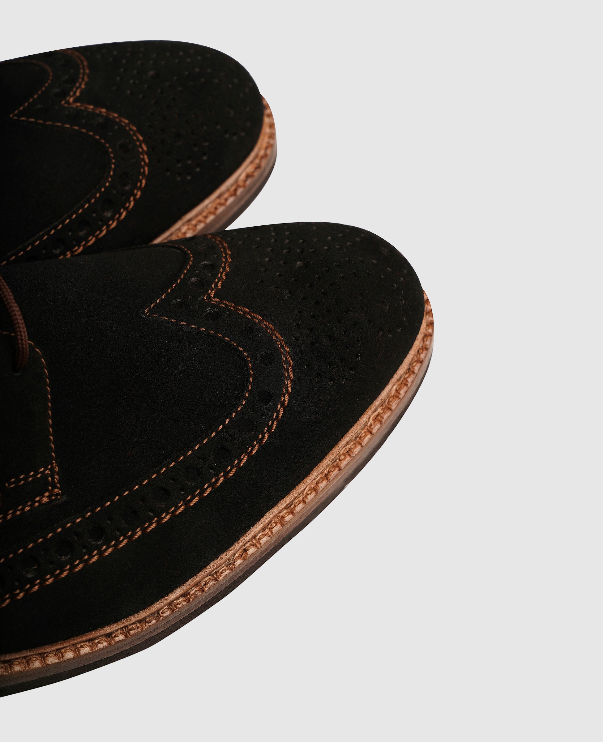 heinrich-dinkelacker-luzern-full-brogue-v-herrenschuhe-schwarz-velours image 7