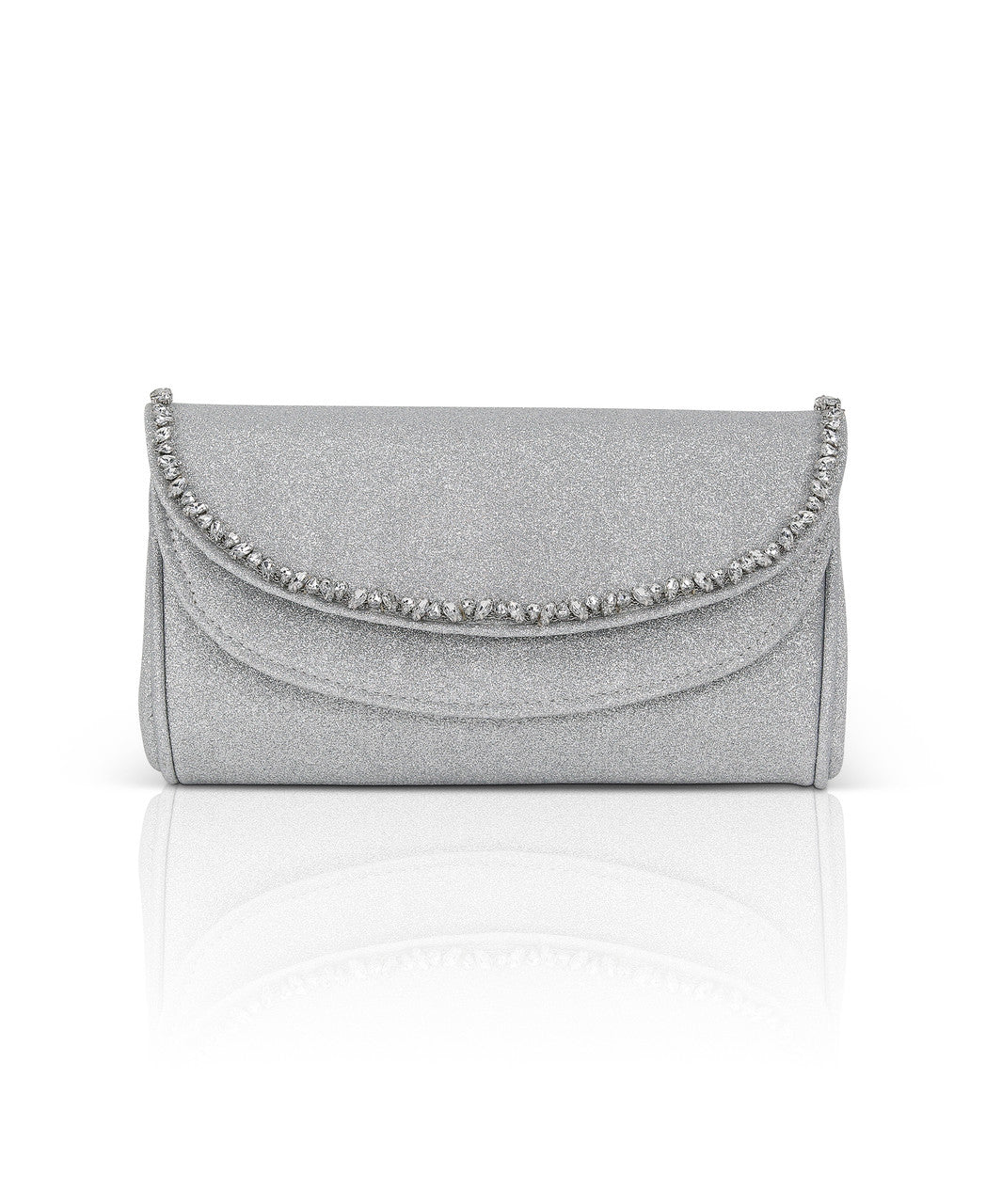 badgley-mischka-talia-satin-clutch-kristall-gold image 5