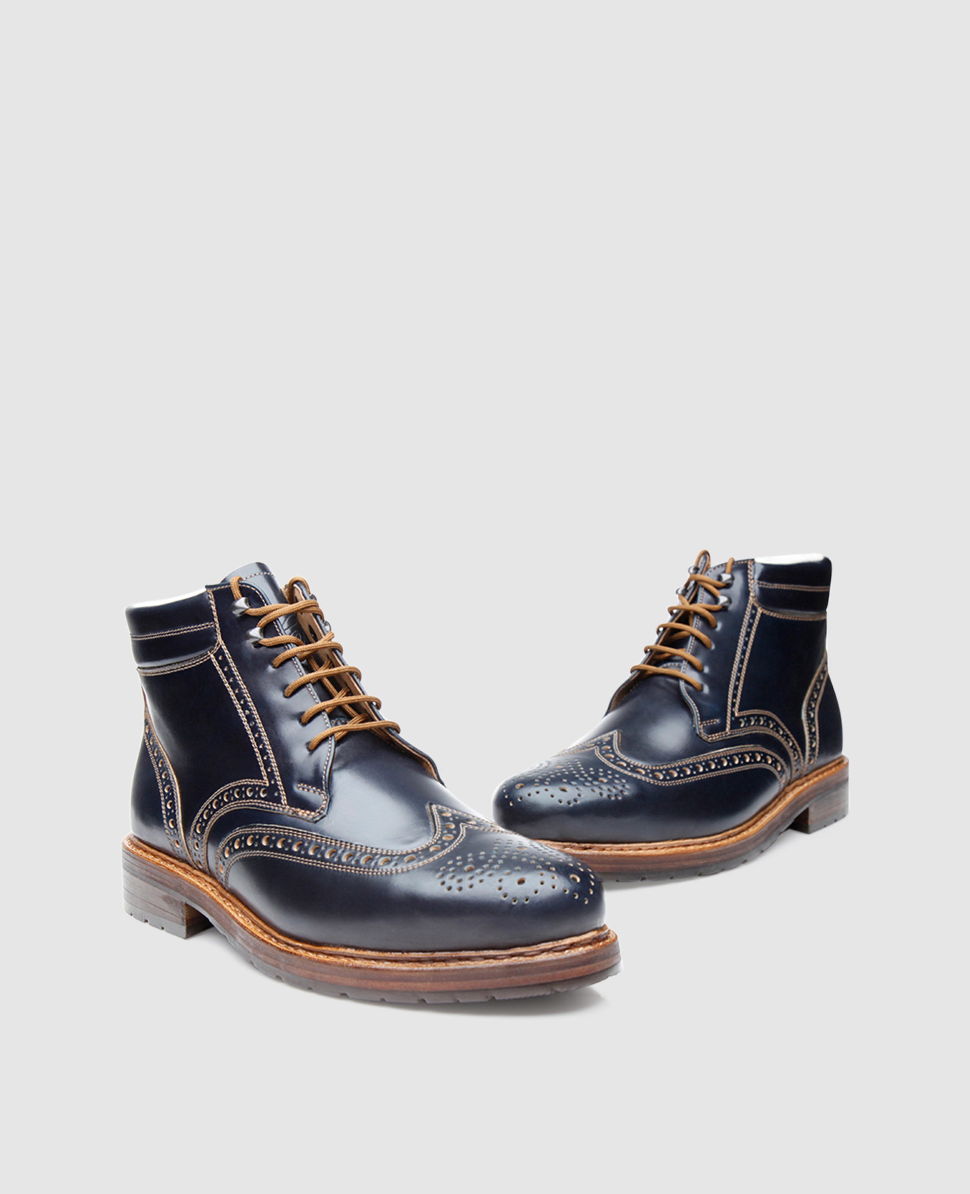 heinrich-dinkelacker-buda-full-brogue-boot-navy-cordovan image 4