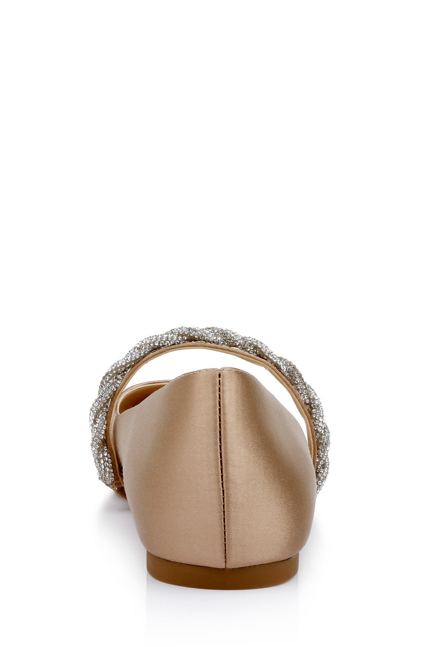badgley-mischka-vana-flats-silber-ballerinas-strass image 7