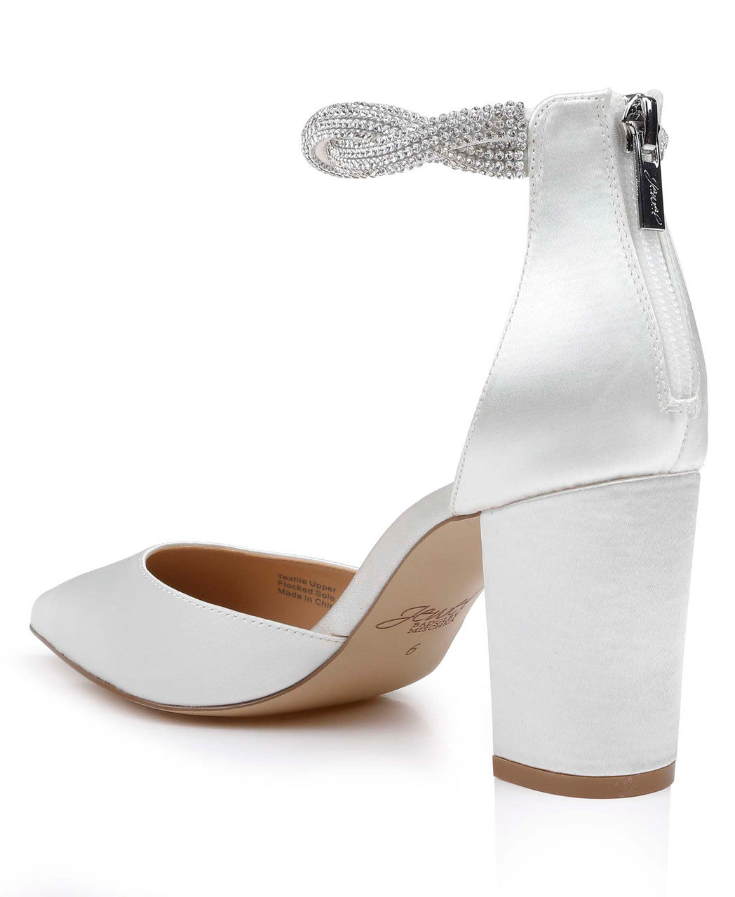badgley-mischka-tinsley-pumps-gold-glitter-blockabsatz image 6