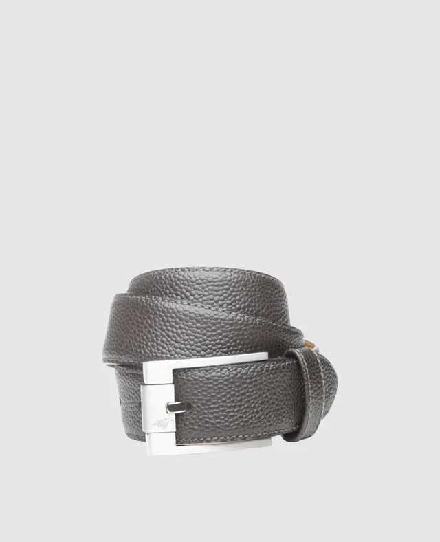 heinrich-dinkelacker-marian-plain-ag-lederg-rtel-grigio-35mm image 1