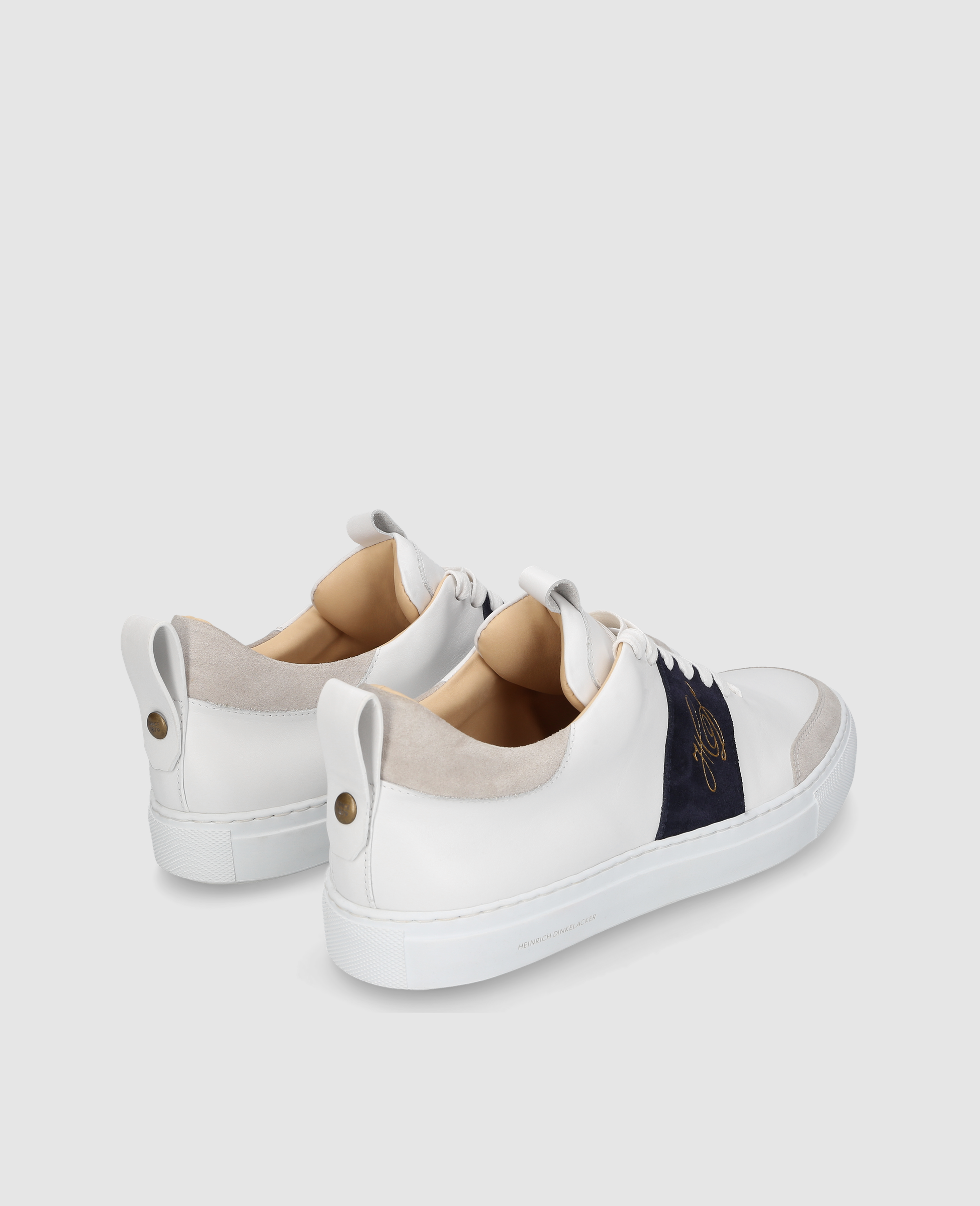 heinrich-dinkelacker-turin-tennis-sneaker-np-weiss-navy image 4