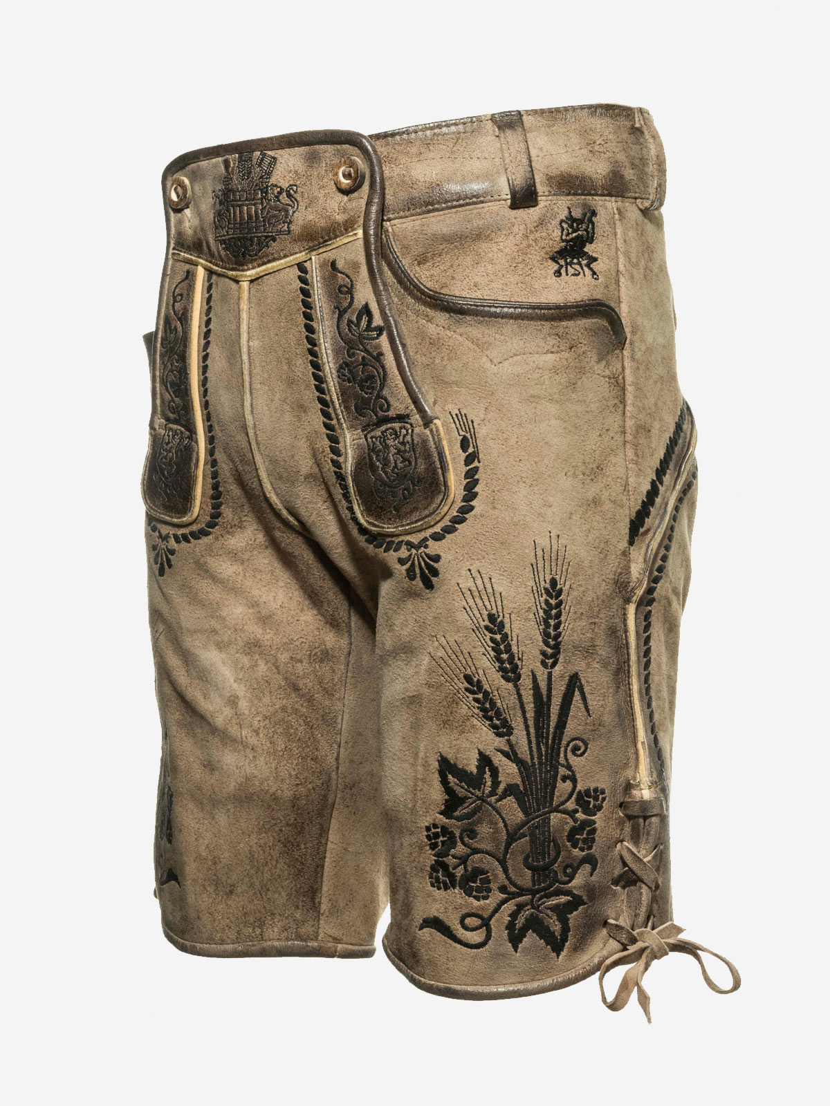 himmel-arsch-zwirn-braumeister-lederhose-wildbock-mit-g-rtel image 5