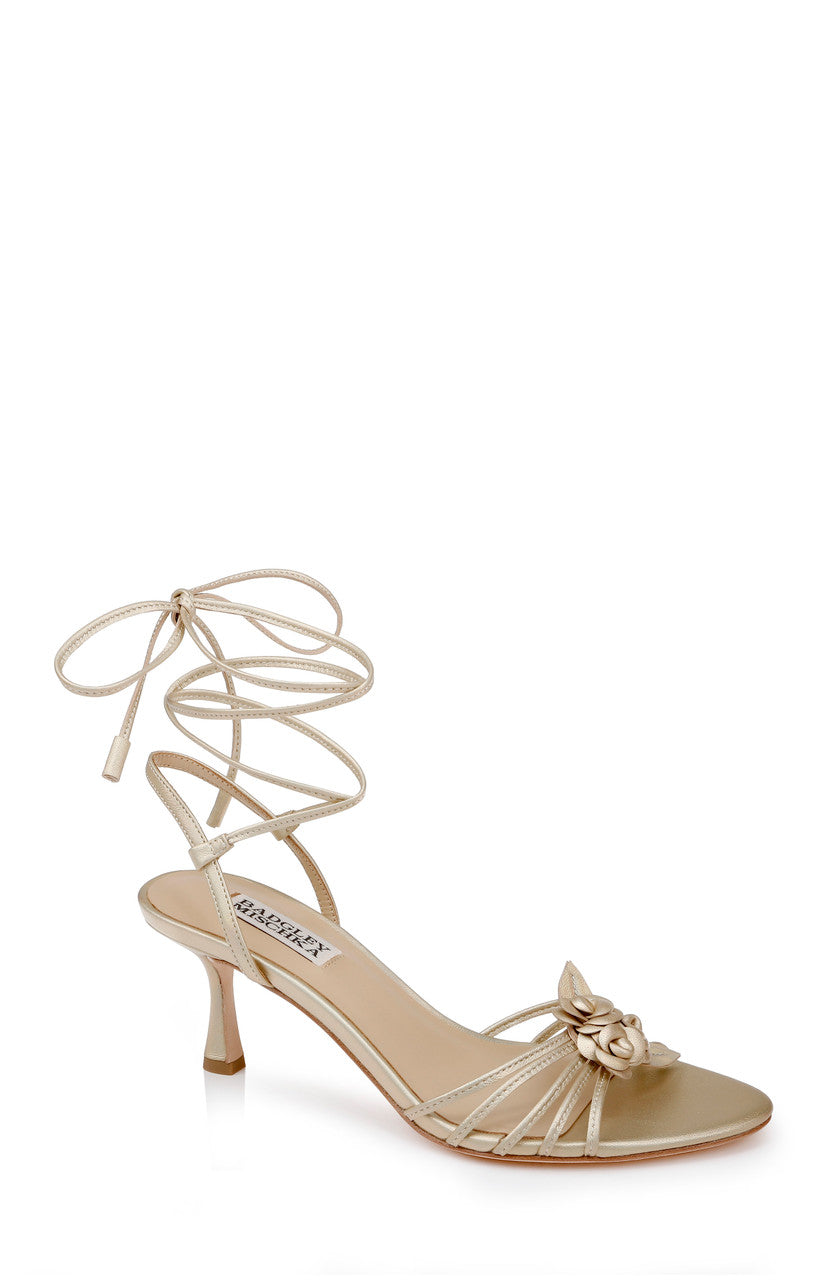badgley-mischka-darlyn-sandaletten-wei-leder-mit-mittelabsatz image 7