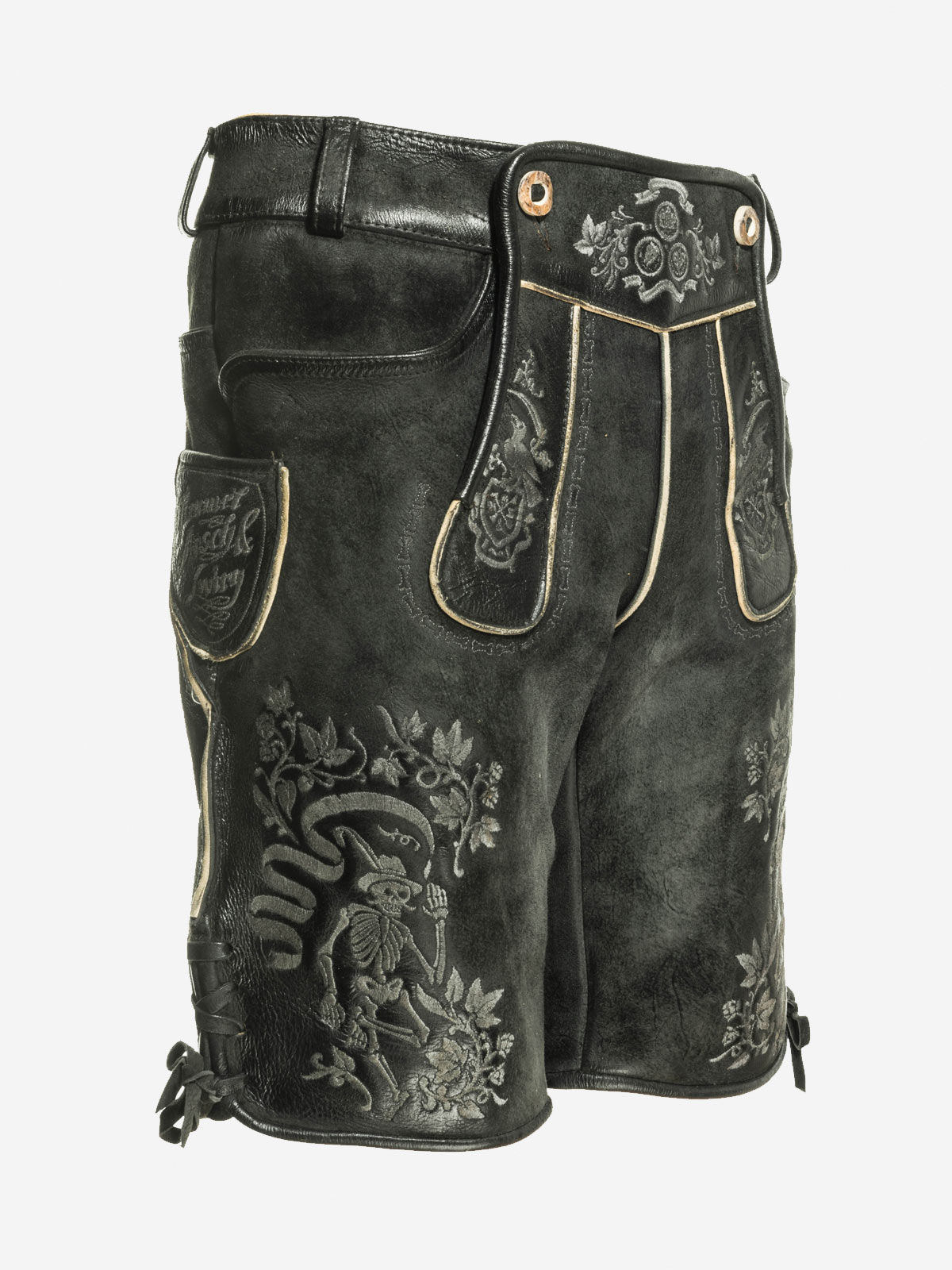 himmel-arsch-zwirn-boandlkramer-lederhose-mit-g-rtel-wildbock image 3
