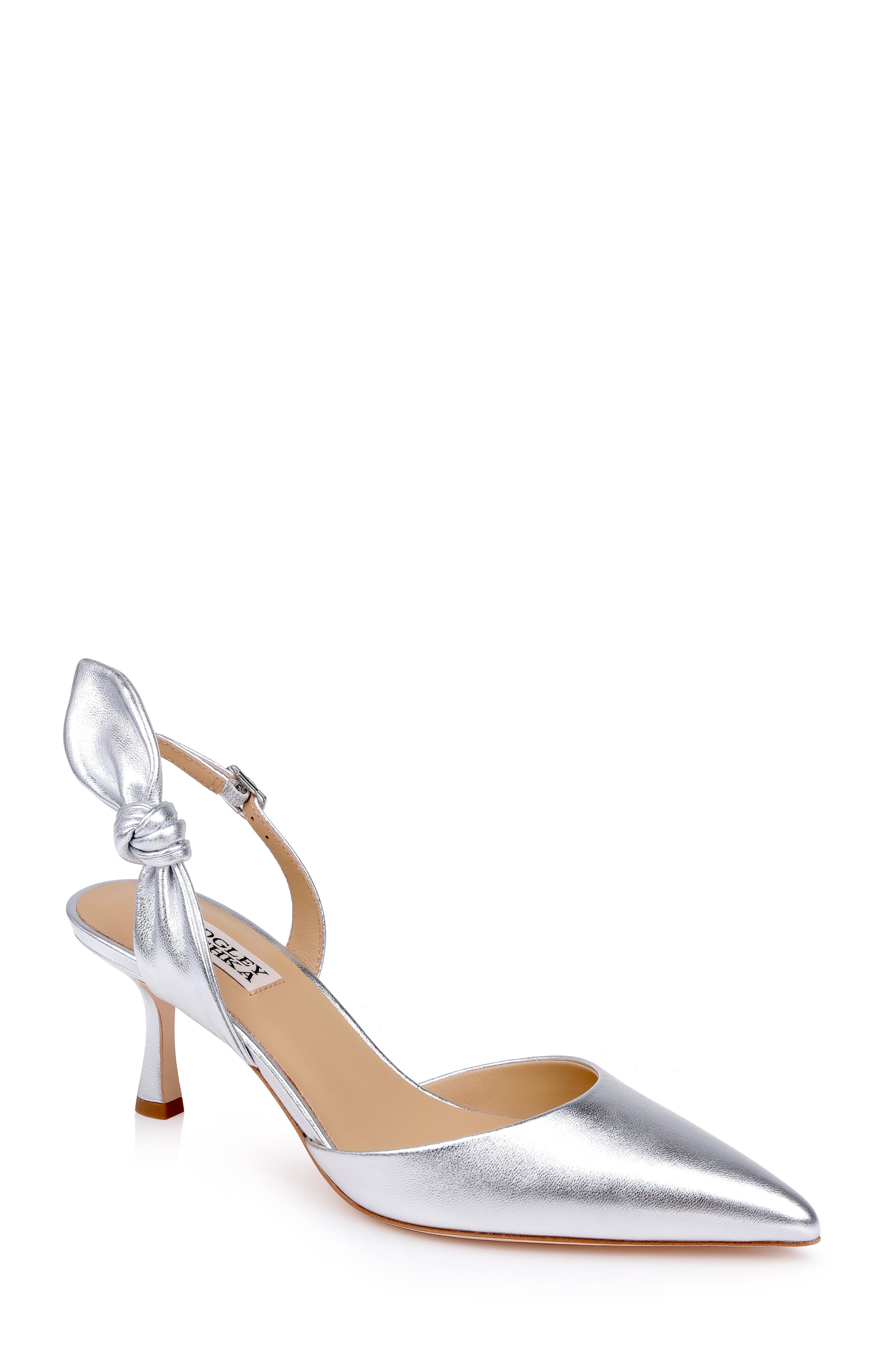 badgley-mischka-yuan-slingback-pumps-white-crepe-65-mm image 7