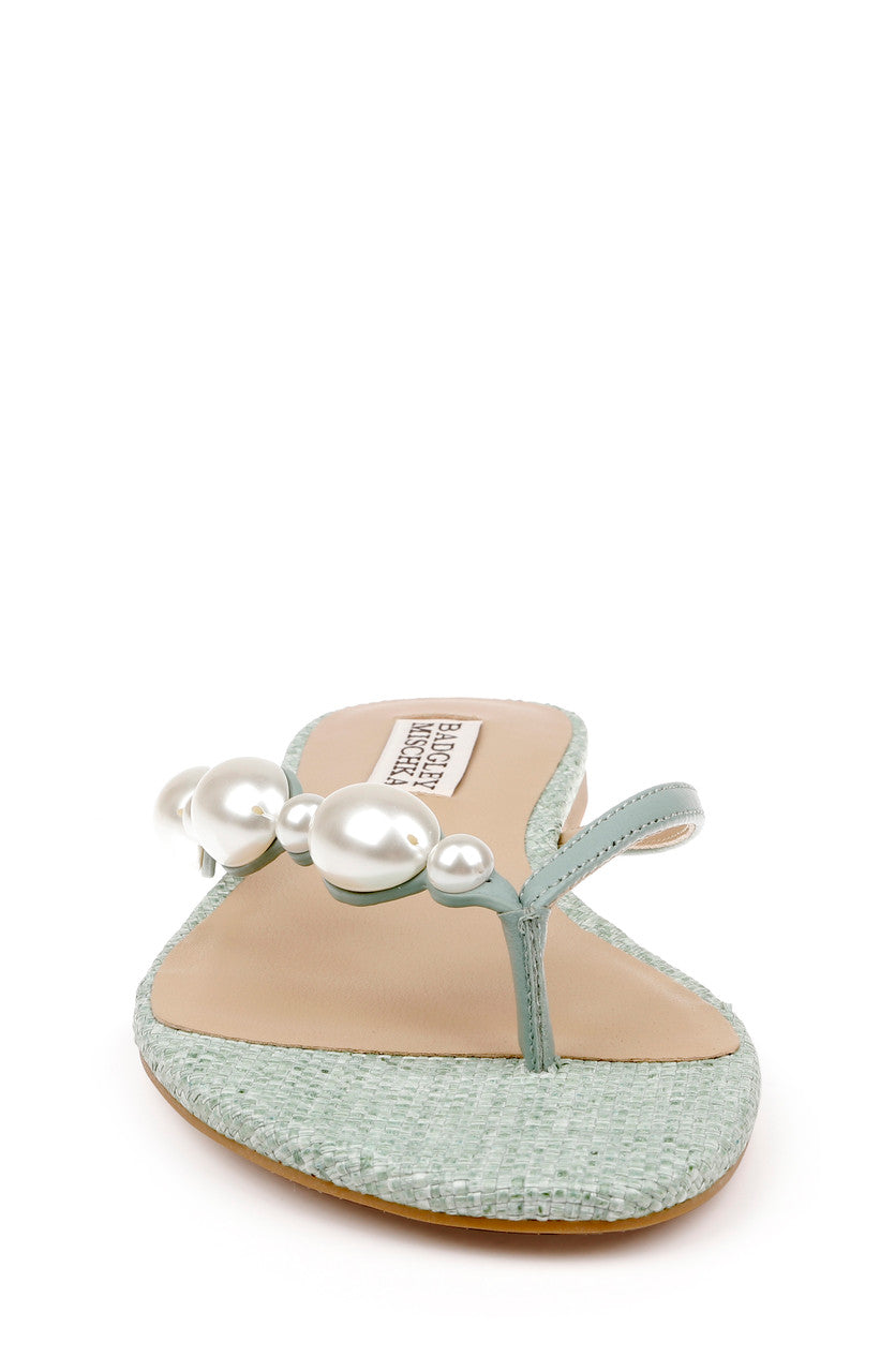 badgley-mischka-dyana-sandalen-wei-leder-mit-perlen image 4
