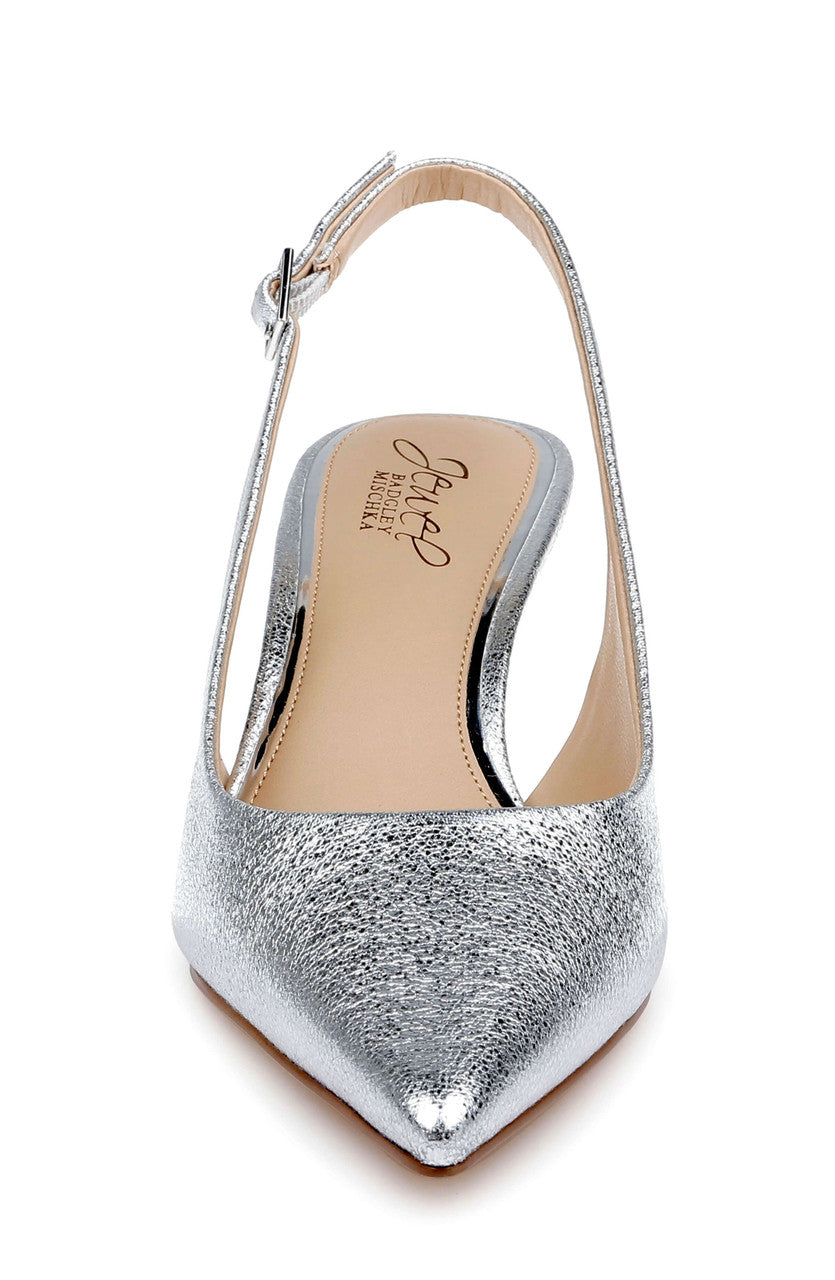badgley-mischka-ilana-slingback-pumps-schwarz-satin-kitten image 4