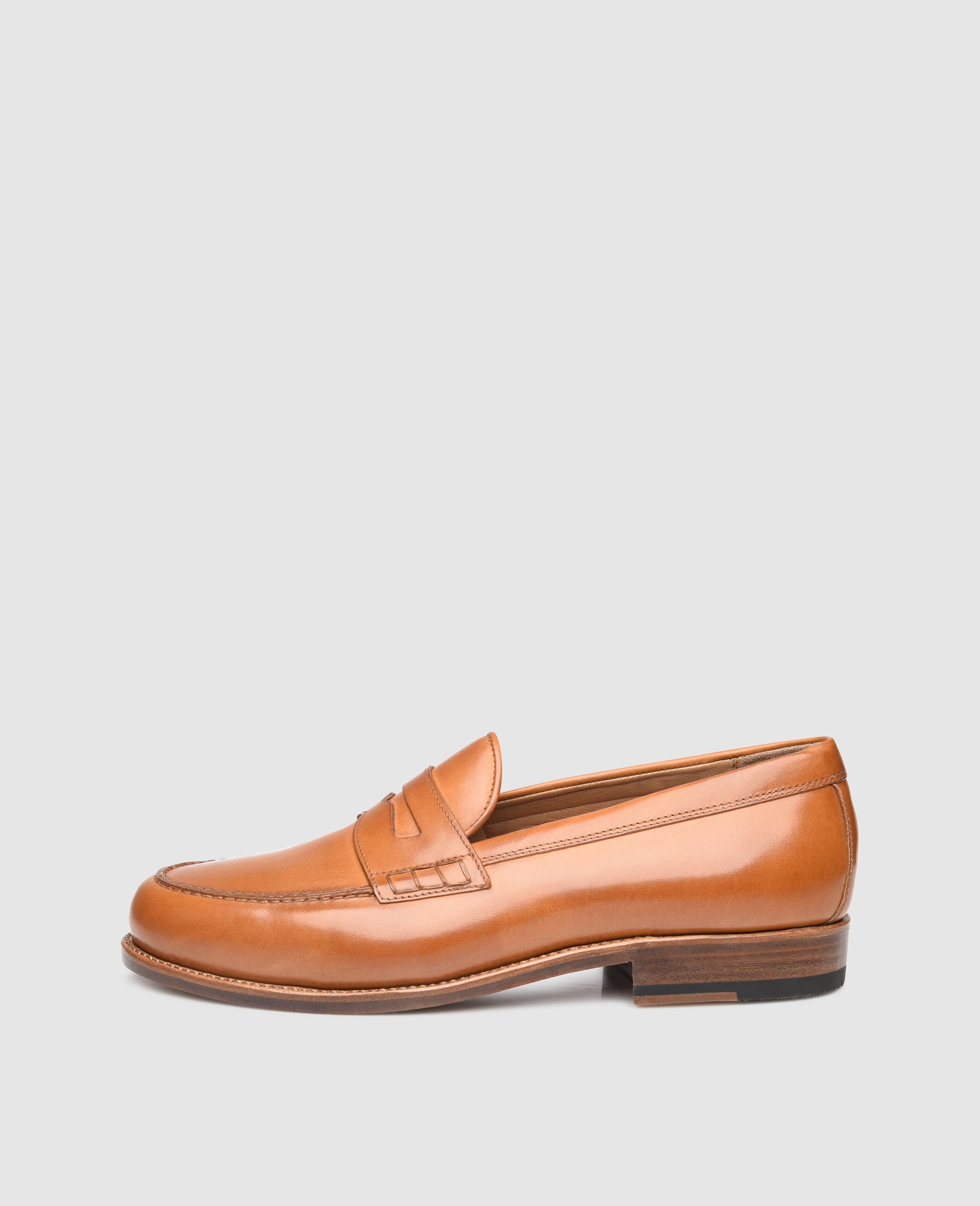 heinrich-dinkelacker-wien-plain-ac-penny-loafer-nuss-kalbsleder image 1