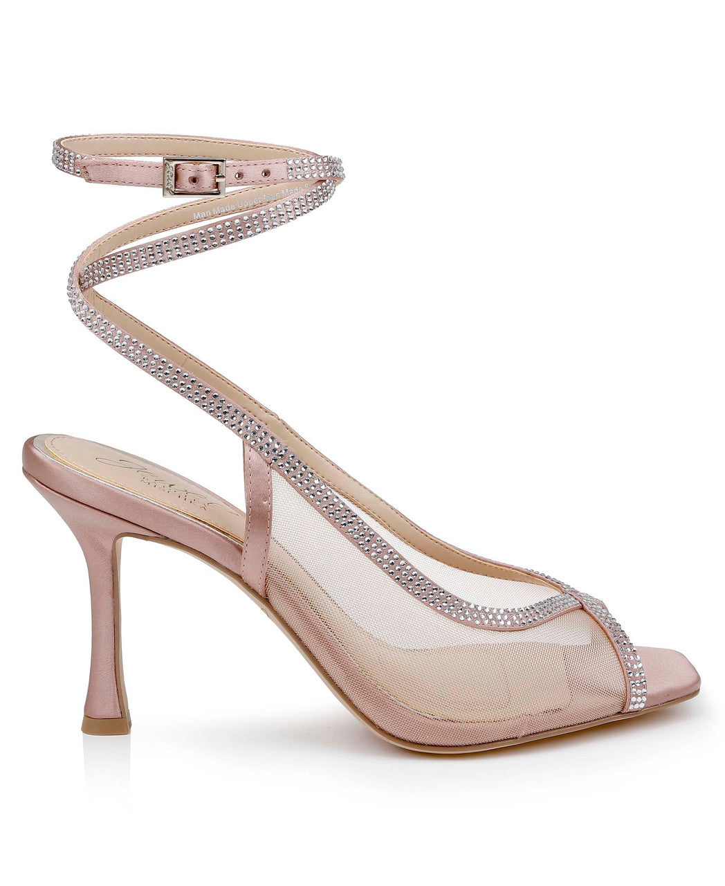 badgley-mischka-tamera-jw5207-peep-toe-pumps-blush-mesh-strass image 2