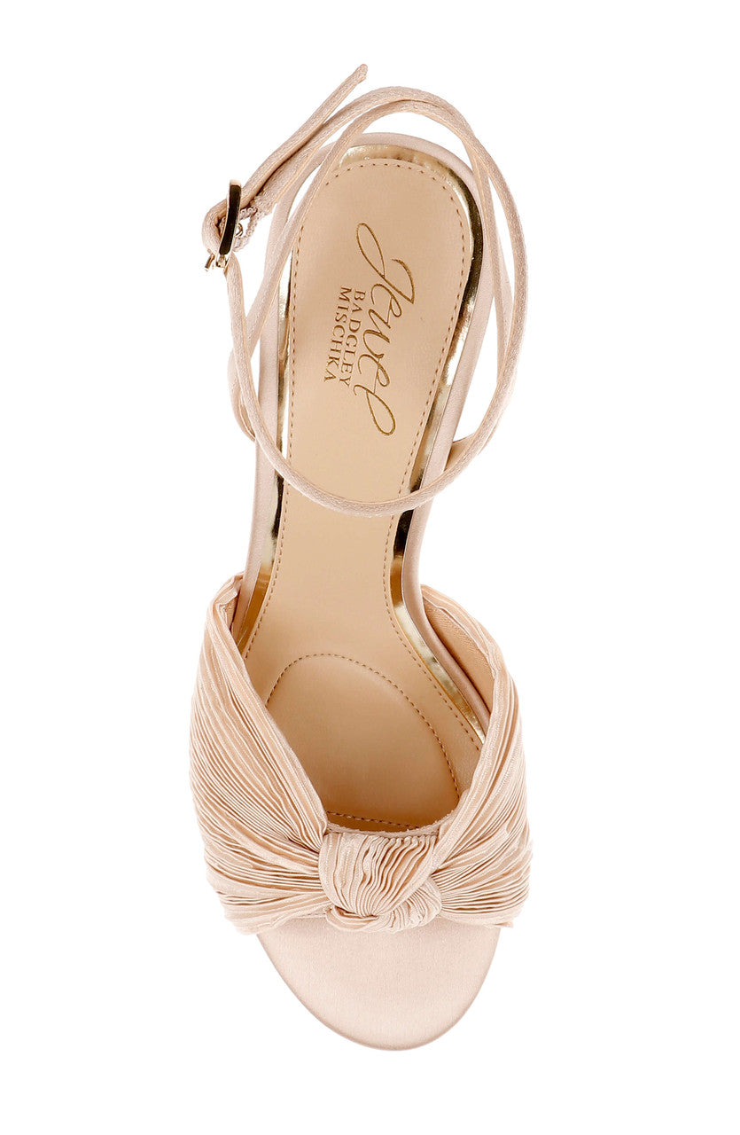 badgley-mischka-ibis-sandalen-mittelabsatz-ivory-plissee-75mm image 5