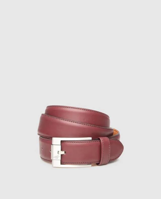 heinrich-dinkelacker-levente-plain-ac-g-rtel-bordeaux-antikcalf image 1