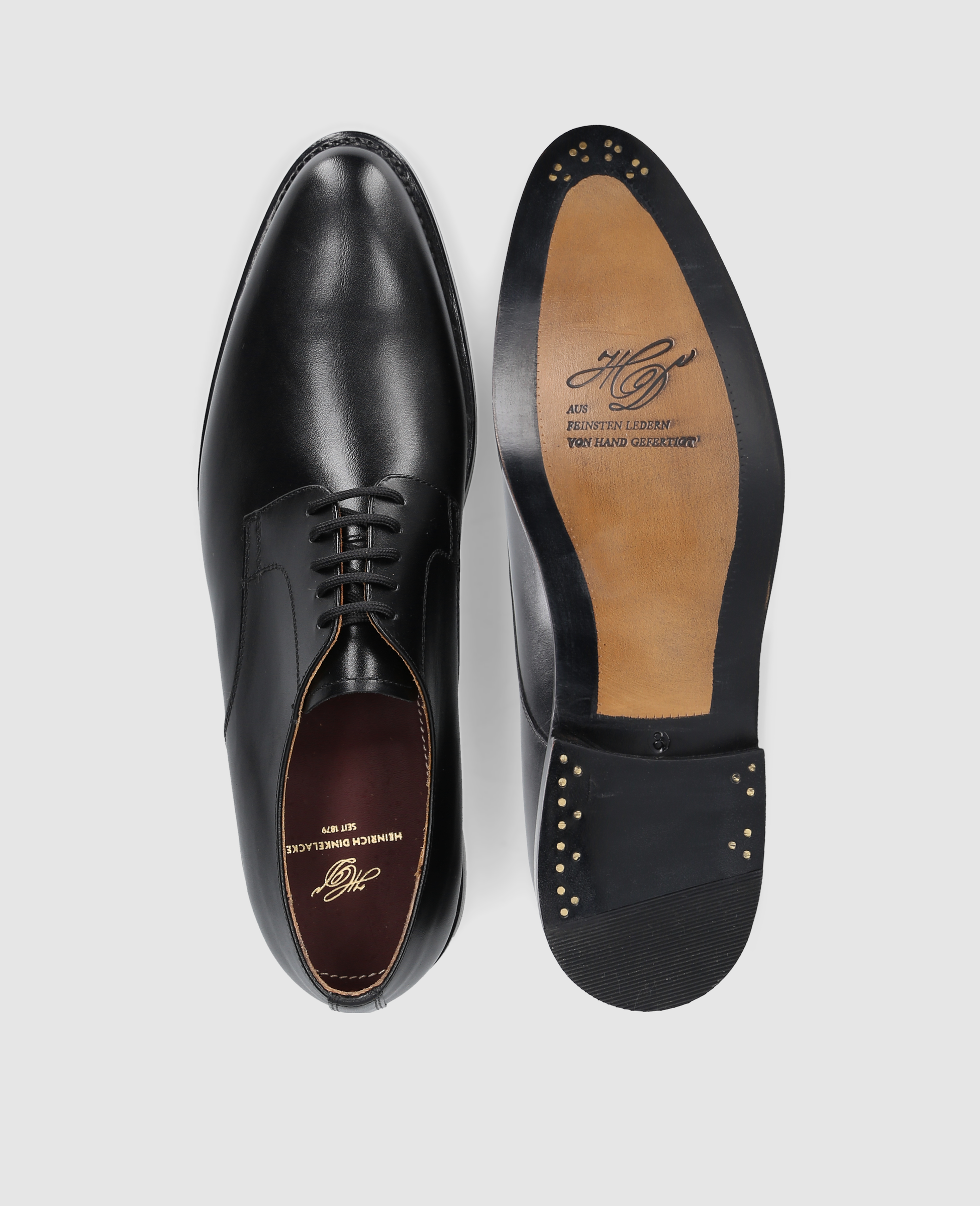 heinrich-dinkelacker-milano-plain-derby-schn-rschuh-schwarz image 7