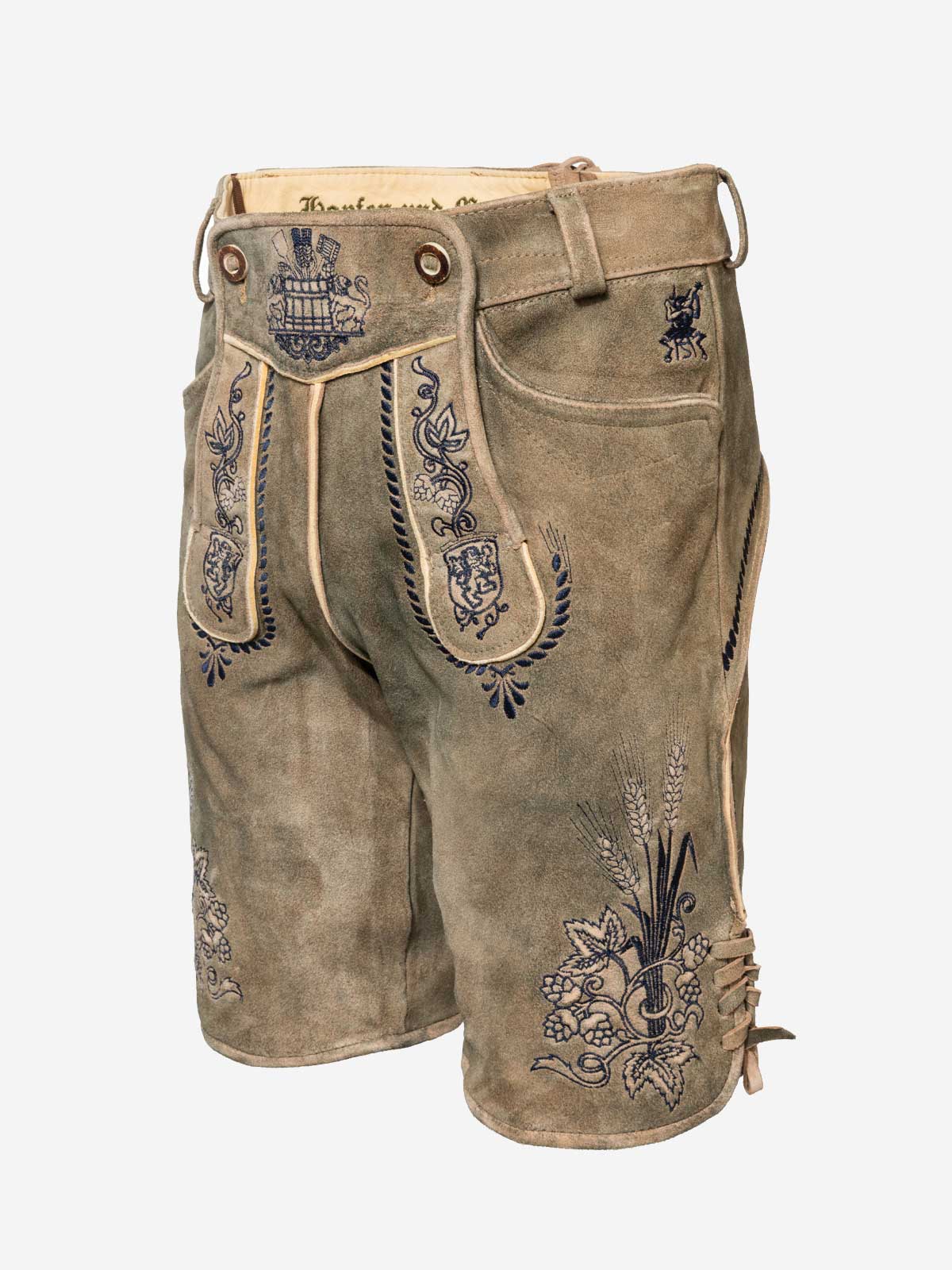 himmel-arsch-zwirn-braumeister-lederhose-herren-wildbock-mit-g-rtel image 3
