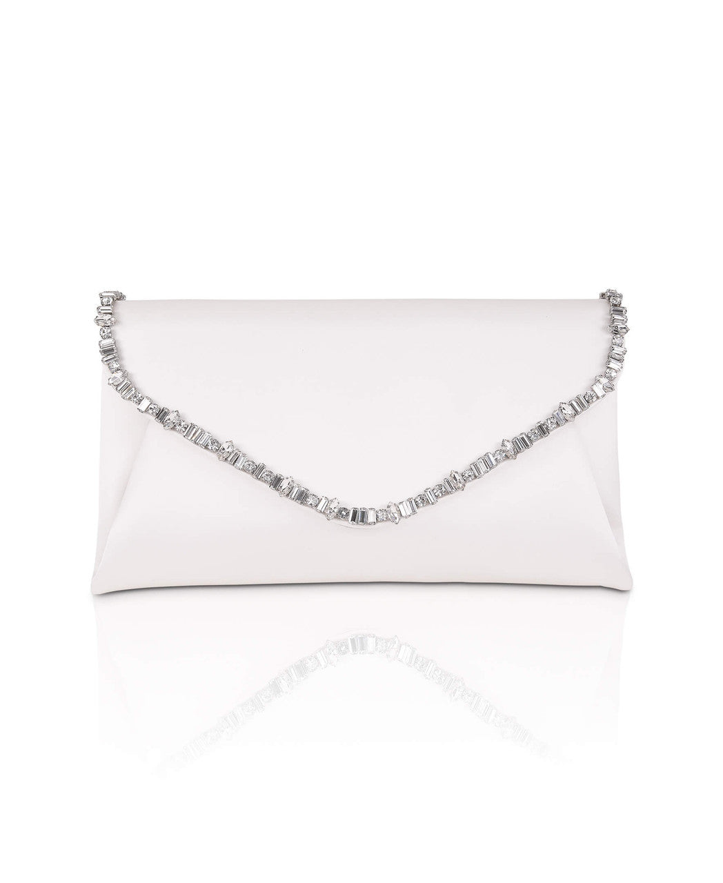 badgley-mischka-mika-satin-envelope-clutch-schwarz-kristall image 1