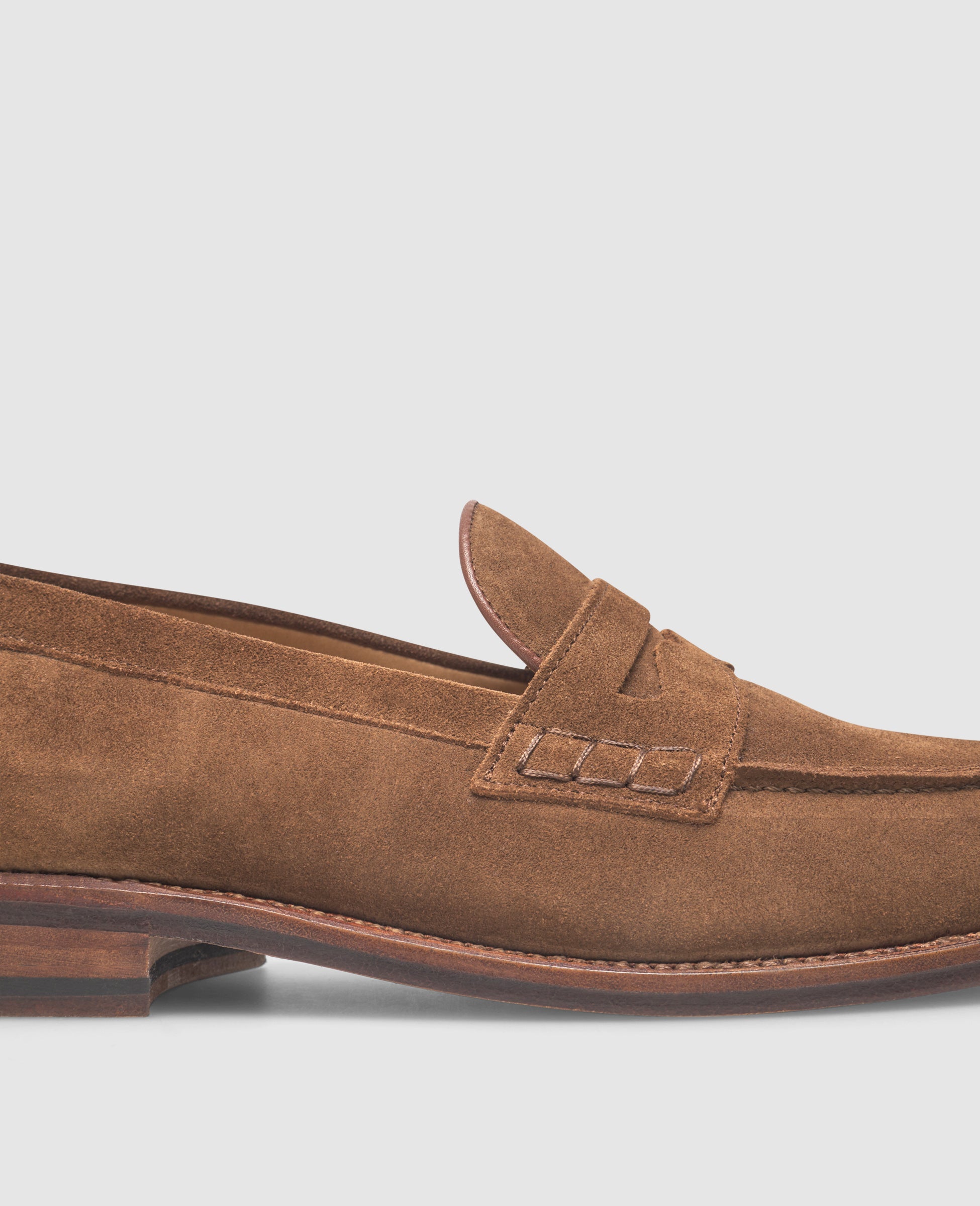 heinrich-dinkelacker-wien-plain-v-loafer-mittelbraun-velours-2 image 5