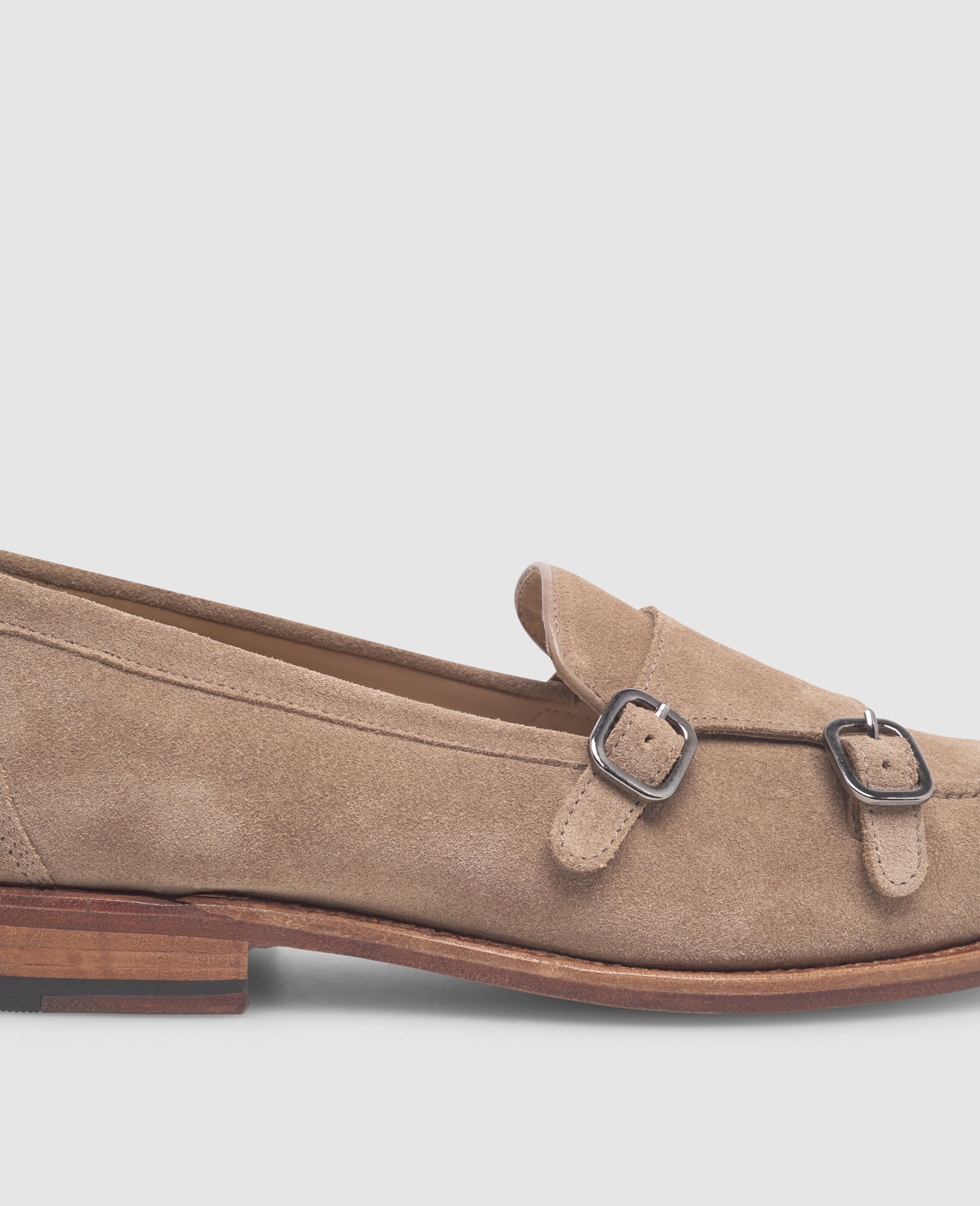 heinrich-dinkelacker-wien-double-monk-v-loafer-beige-velours image 5