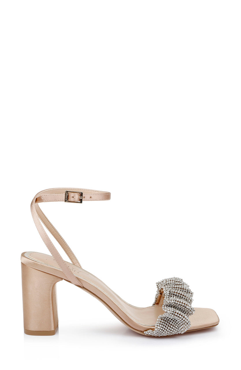 badgley-mischka-rita-sandalette-nude-strass-blockabsatz image 2