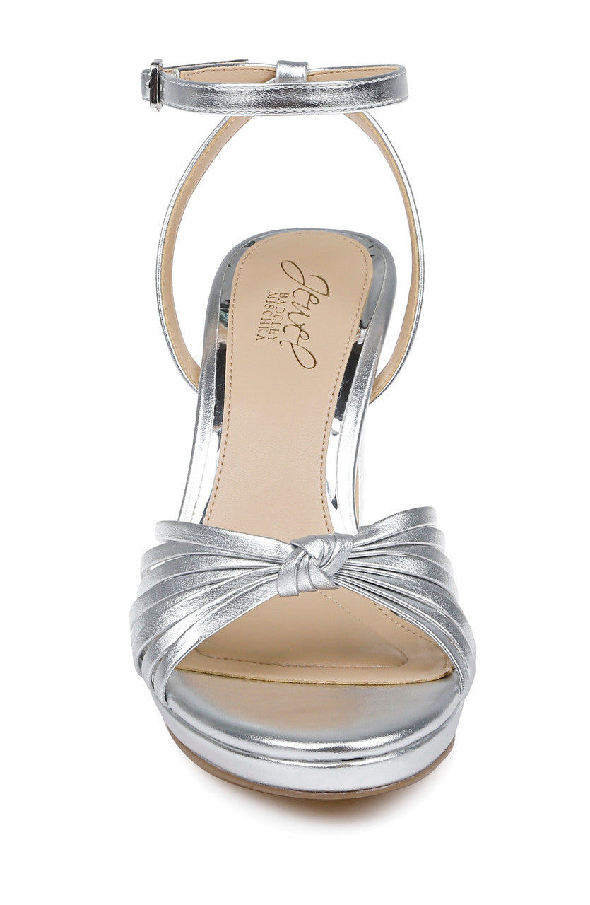 badgley-mischka-skylar-peep-toe-plateau-sandalen-silber image 4