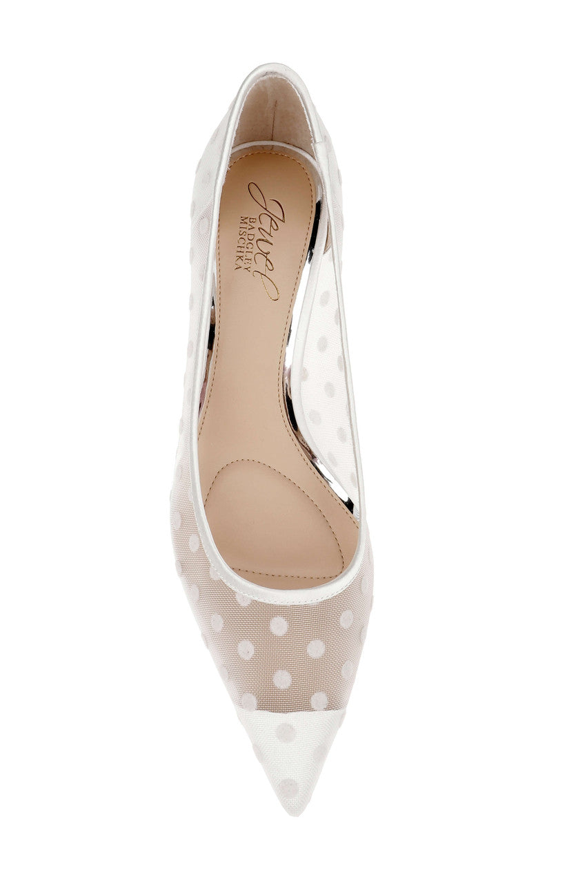 badgley-mischka-elena-mesh-pumps-ivory-satin-55-mm image 5