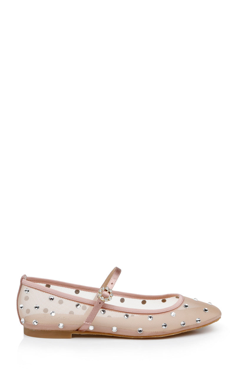 badgley-mischka-kaya-ballerina-flats-silber-kristall-5mm image 2