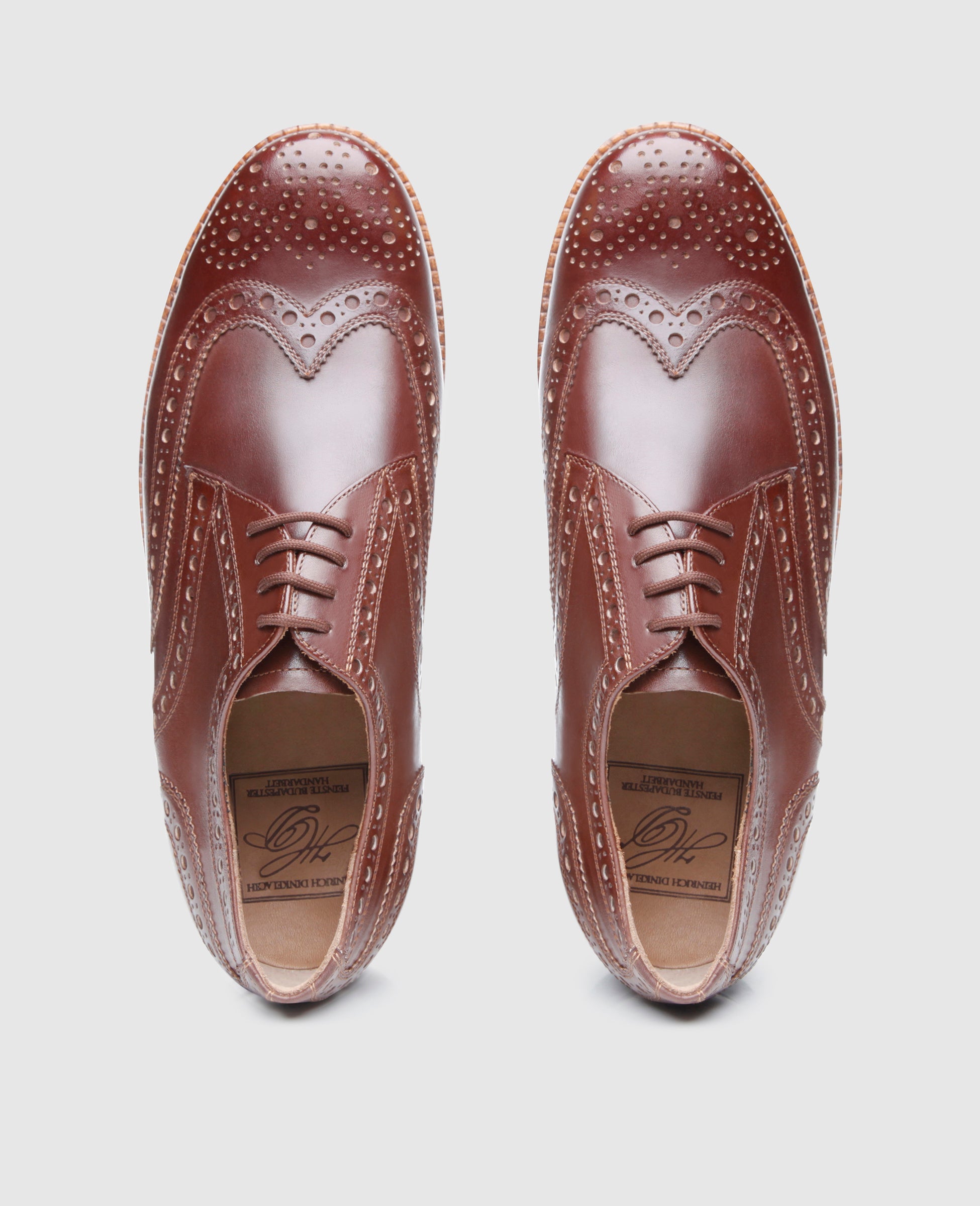 heinrich-dinkelacker-rio-full-brogue-ac-herrenschuh-dunkelbraun-antikcalf image 8